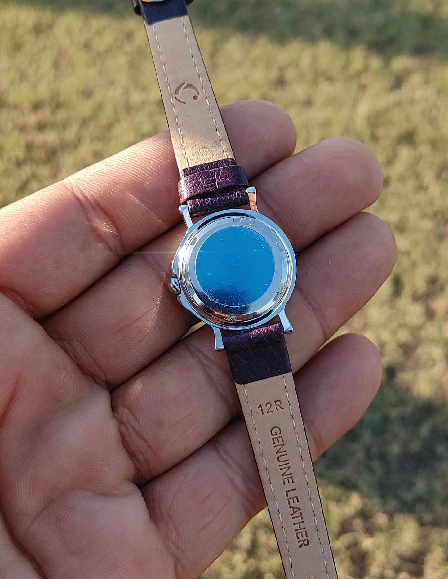 Carlo Cardini Leather Strap Watch For Women