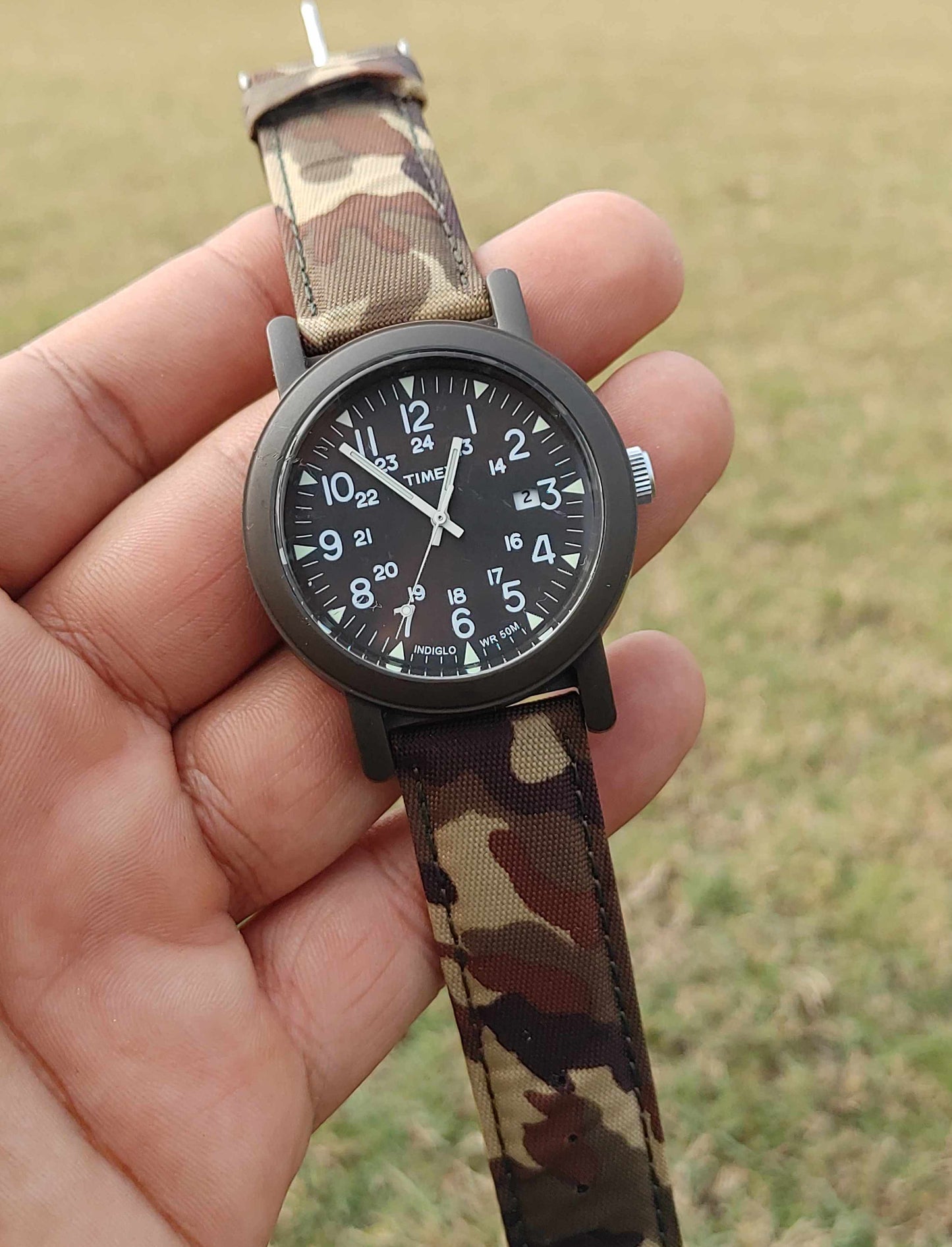 Timex Camofladge Indiglo Watch For Men