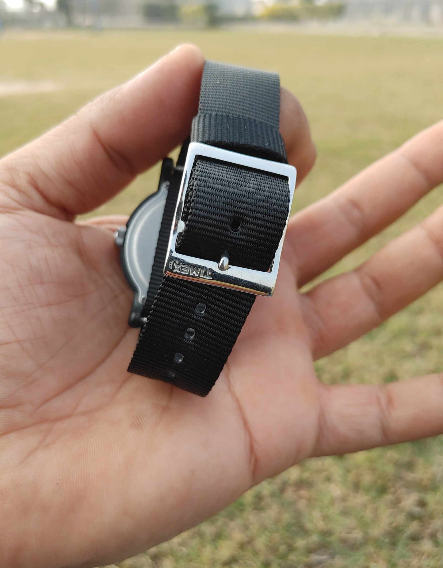 Timex Indiglo Black Nato Strap Light Weight Watch For Men