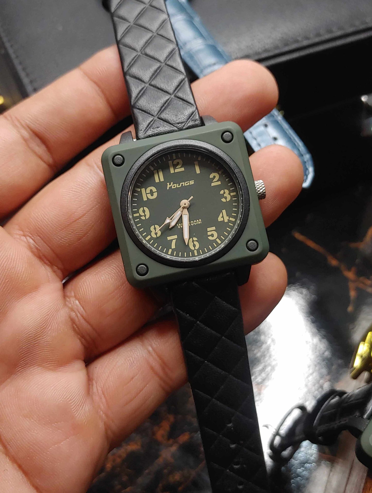 Youngs Square Dial Watch For Men