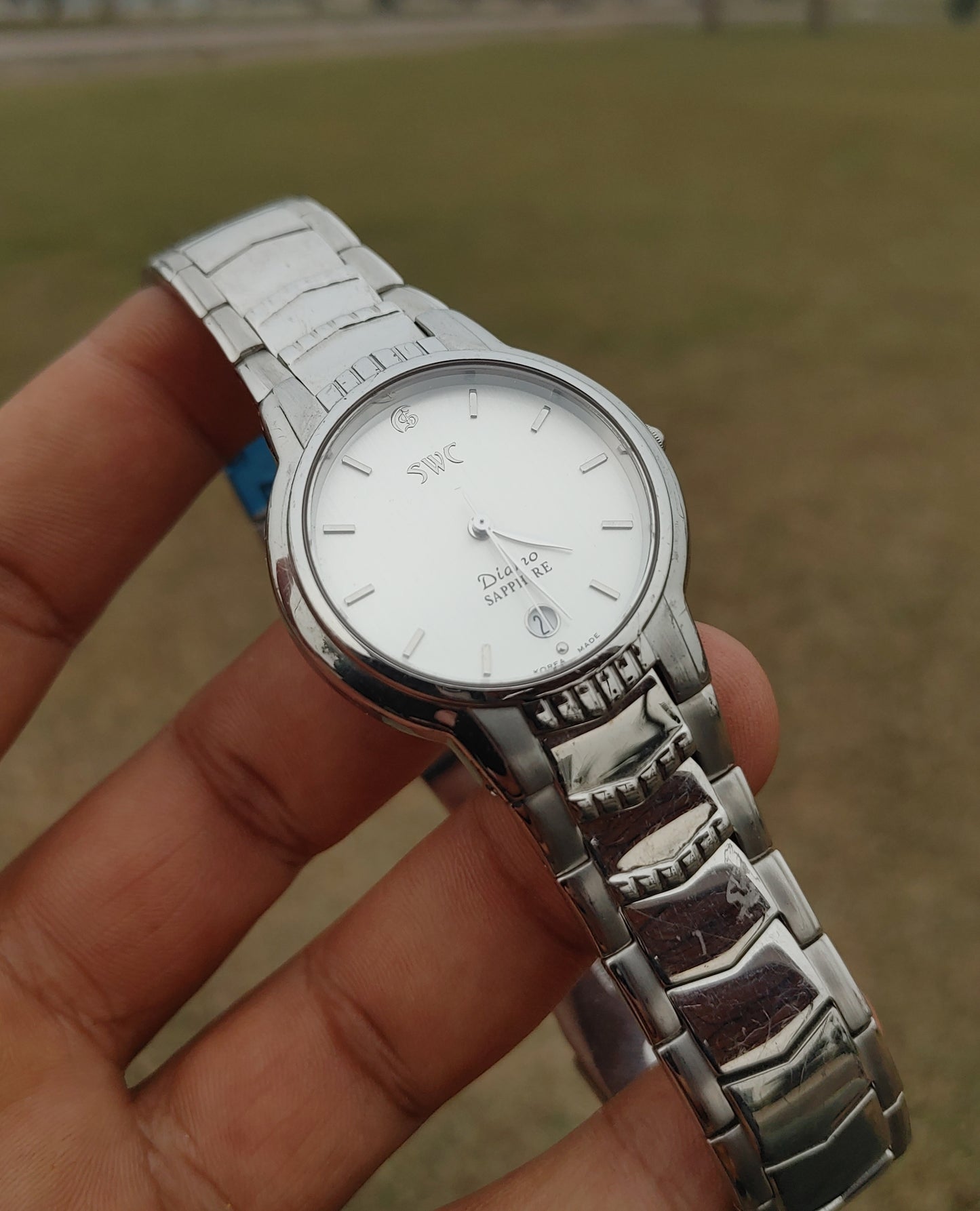 Swc By Samsung Watch Company Quartz Movement 100% Authentic Watch