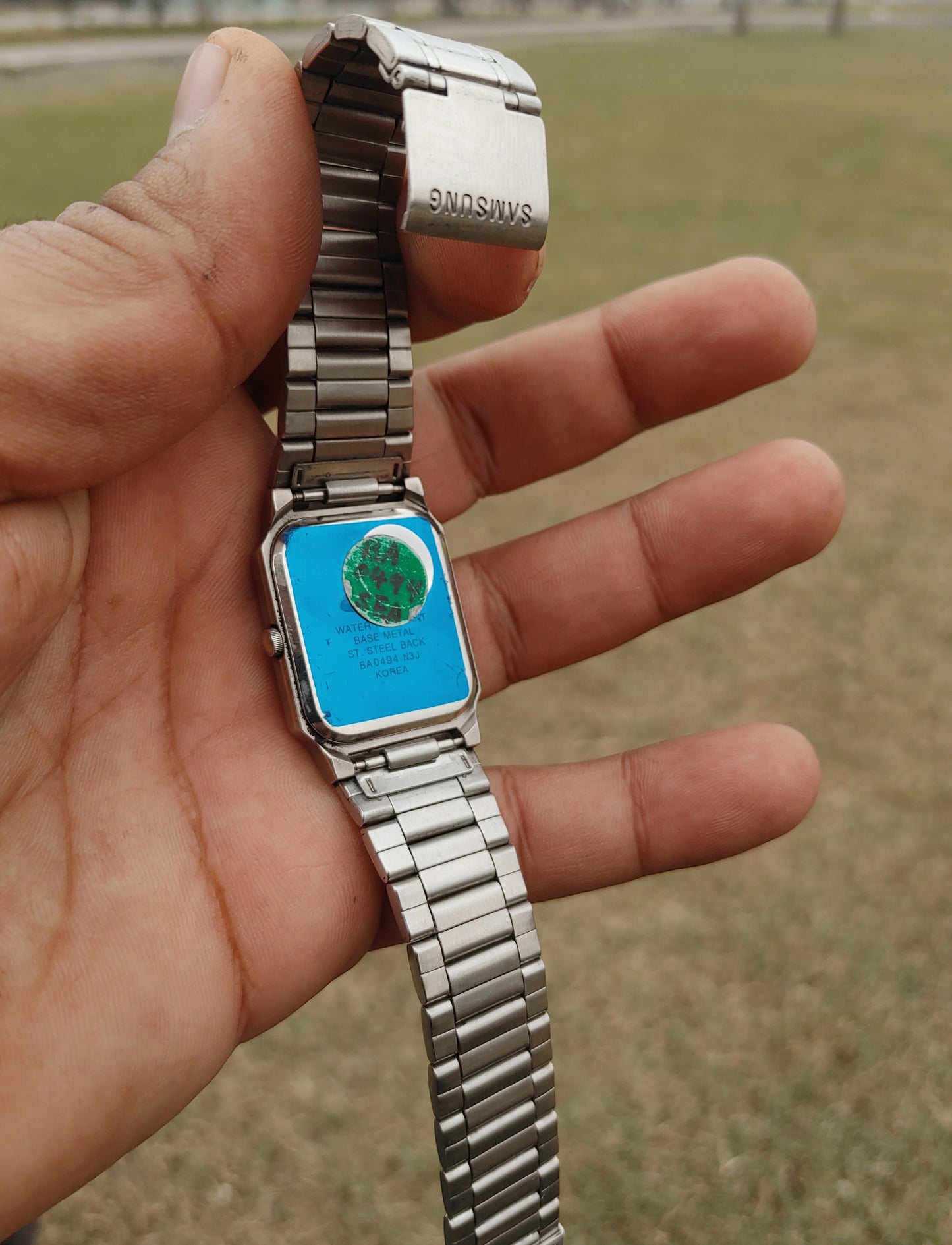 Samsung Vintage 34mm Wrist Watch For Men Date at 6