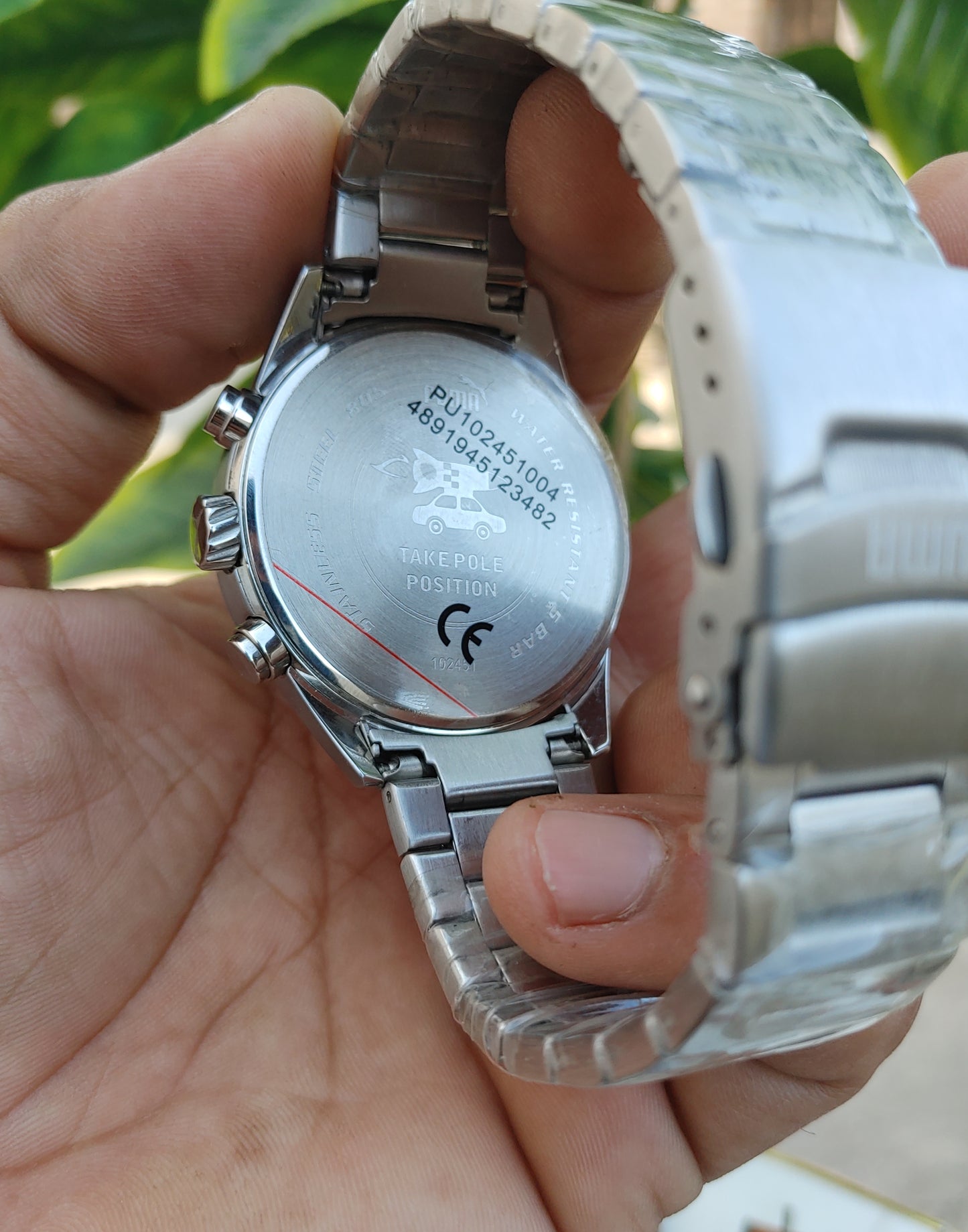 Puma Pu102451004 Triple Chronograph Stainless Watch For Men