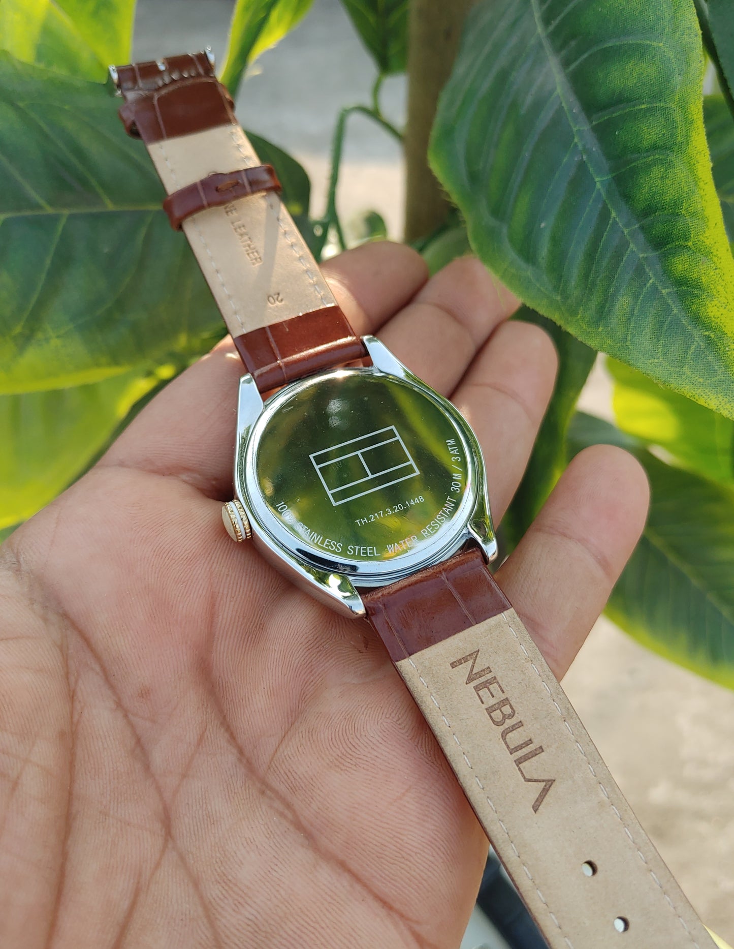 Tommy Hilfiger TH 217.3.20.1448 Watch Brown Leather Strap Watch