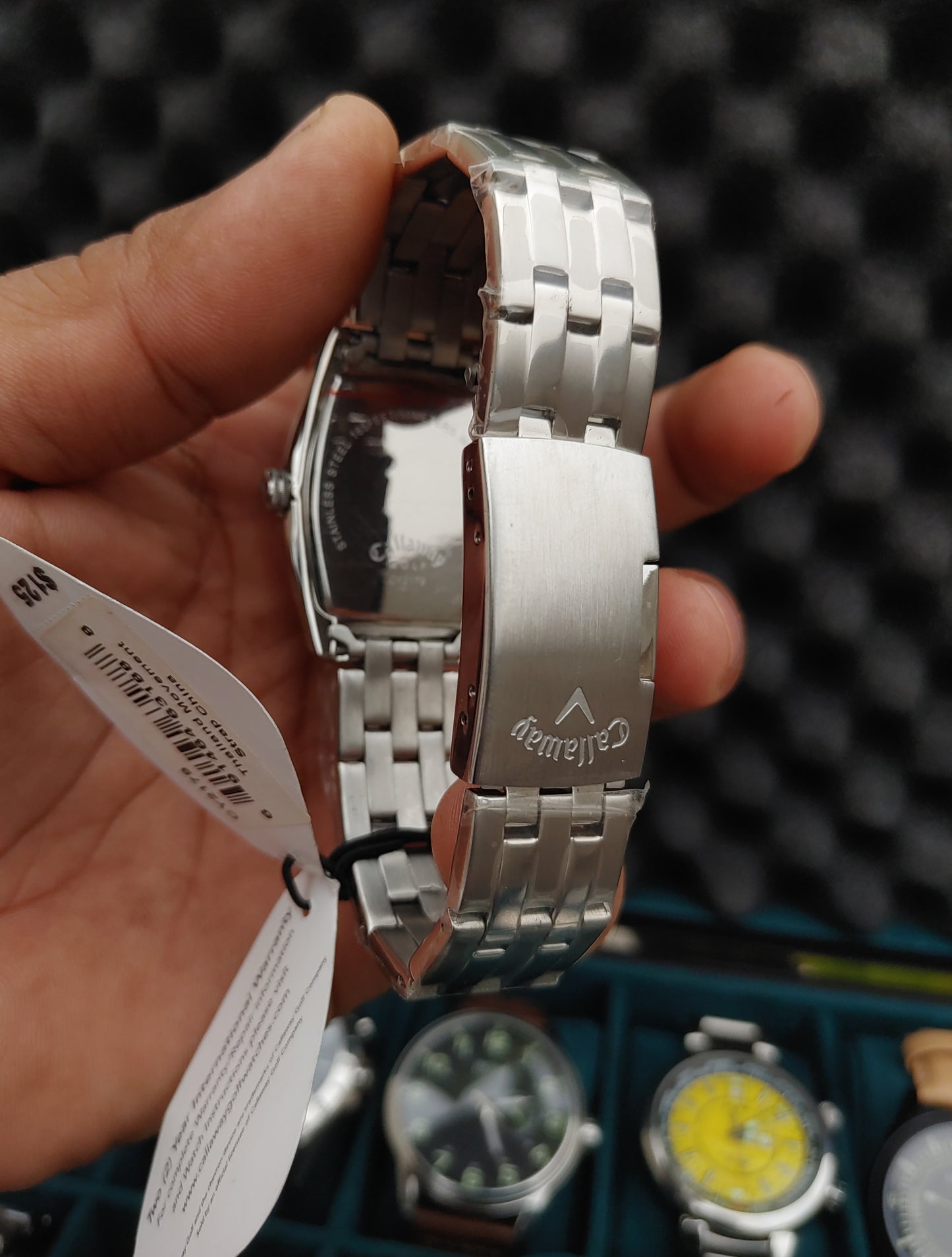 Callaway Gold Cy2179 Stainless-steel Diamond Bazel Watch