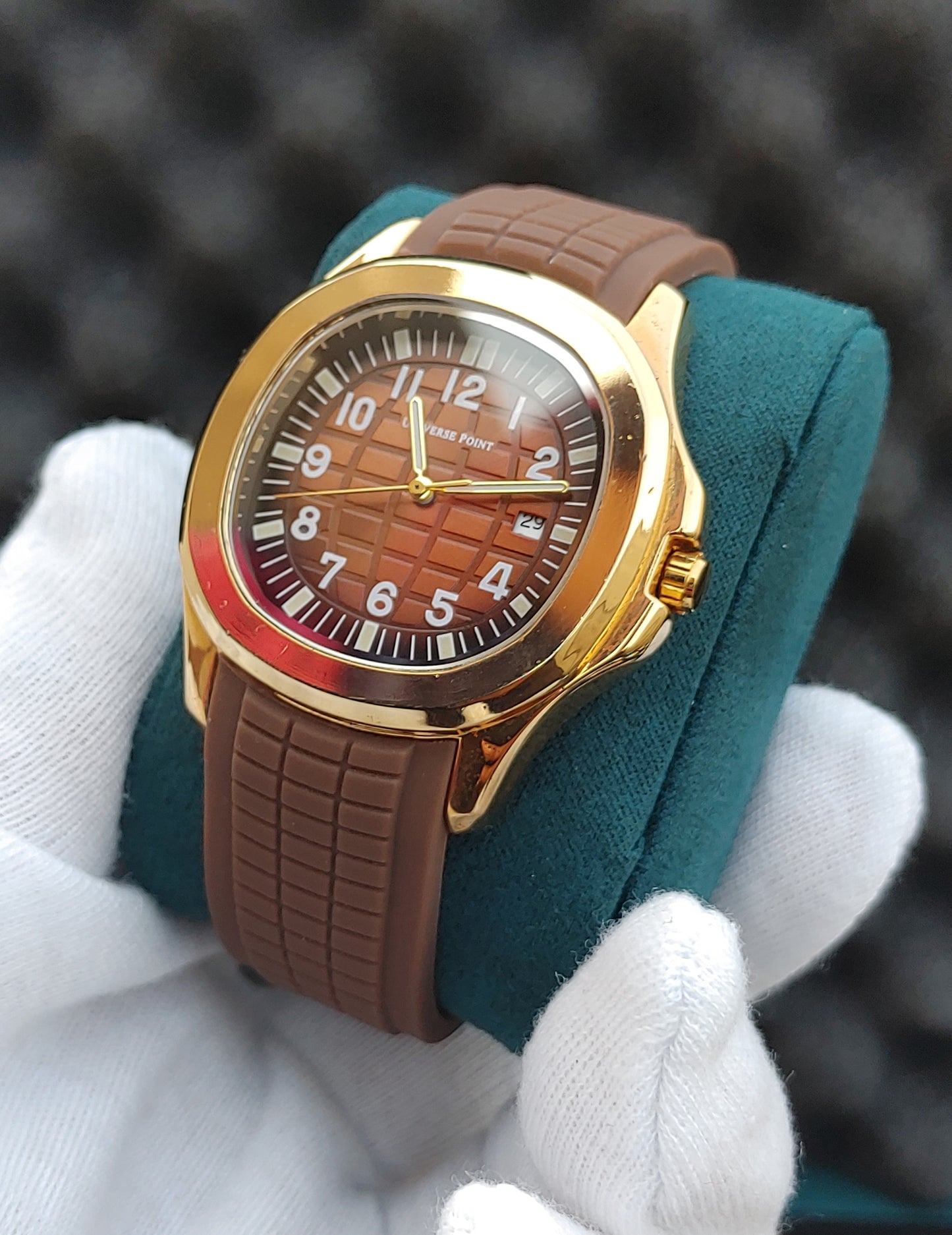 Universe Point UP 1988-2601 Rubber Strap Watch