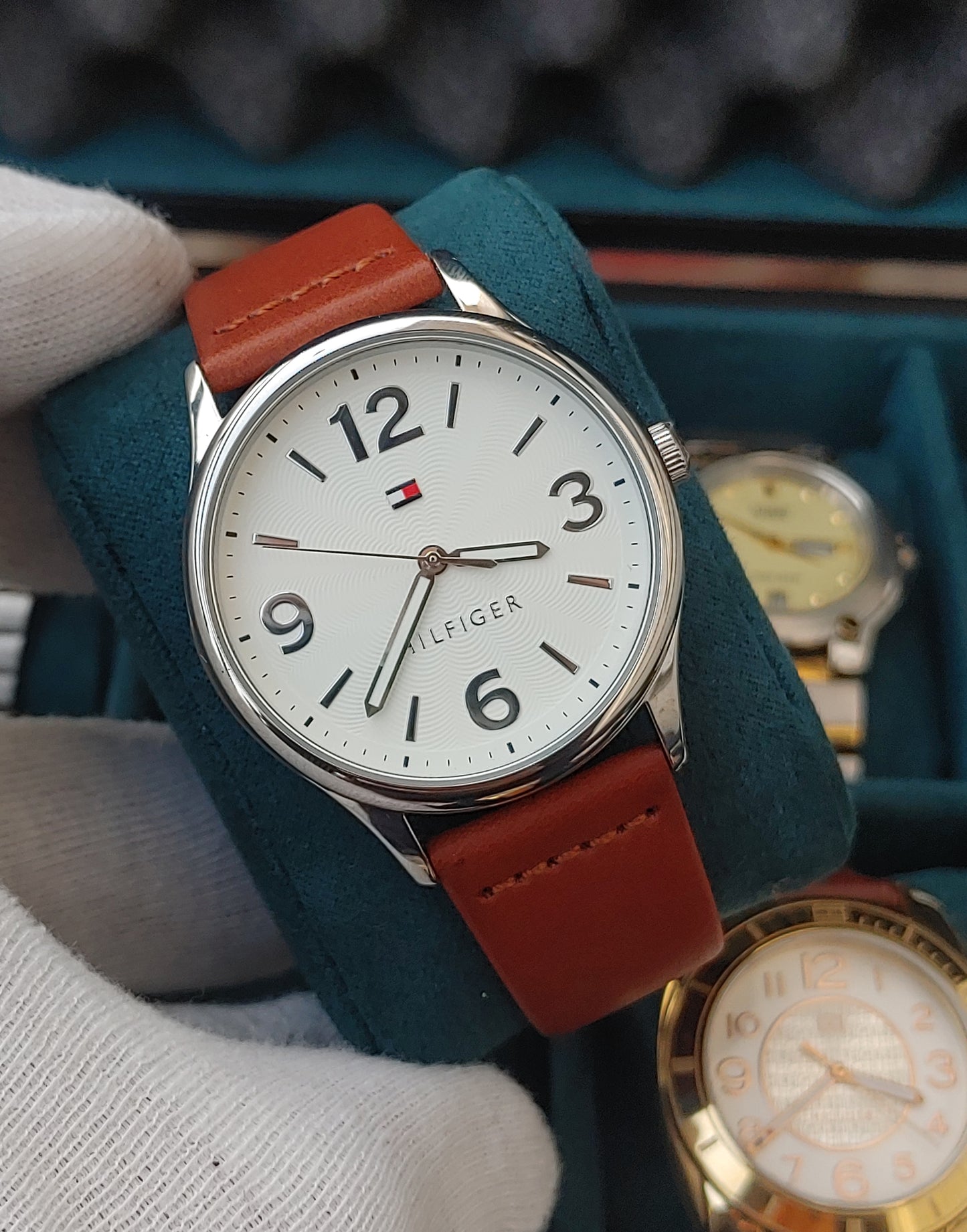 Tommy Hilfiger TH.269.3.95.1860 Leather Strap Watch