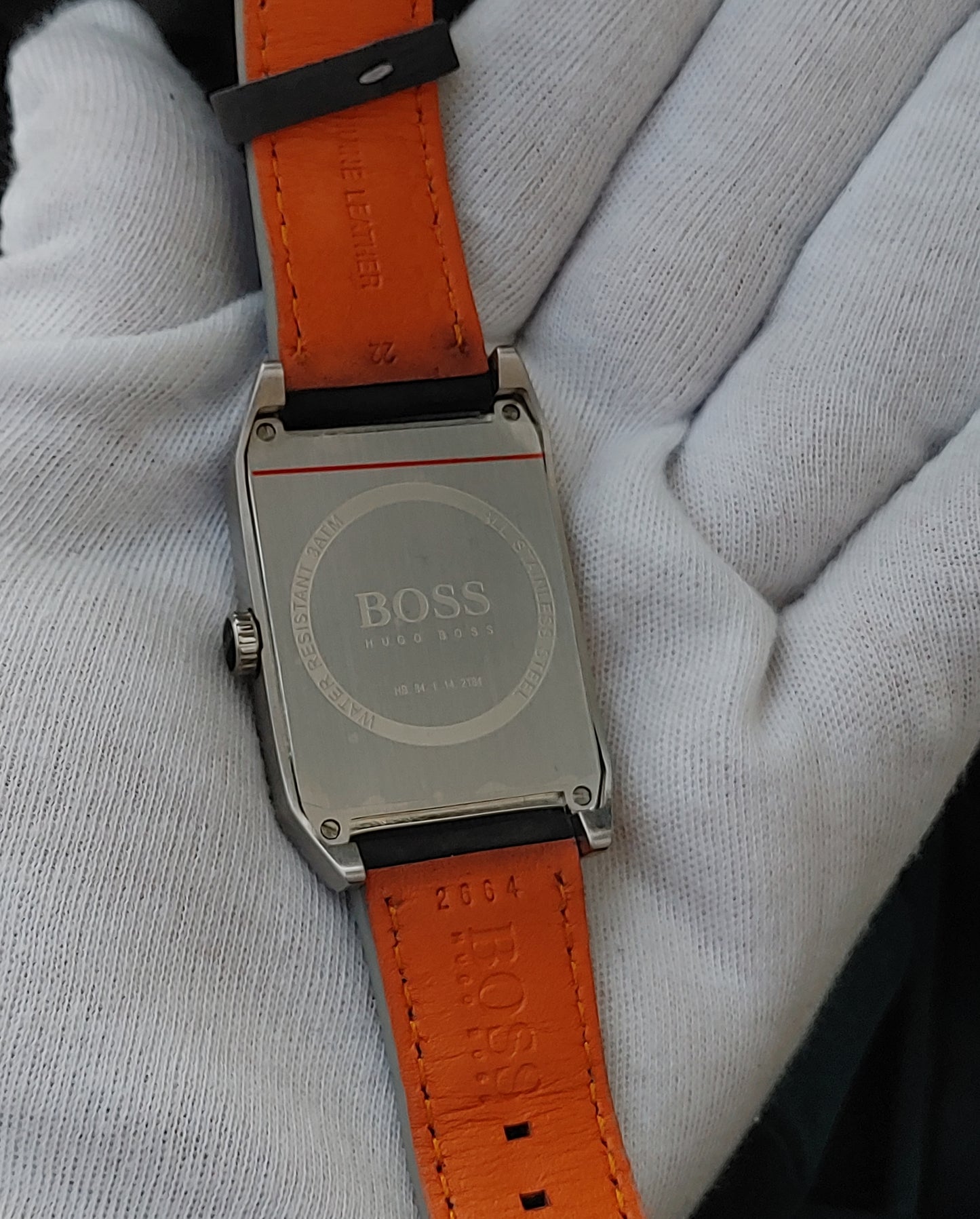 Hugo Boss HB.84.1.14.2184 Sqaure Shape Watch For Men