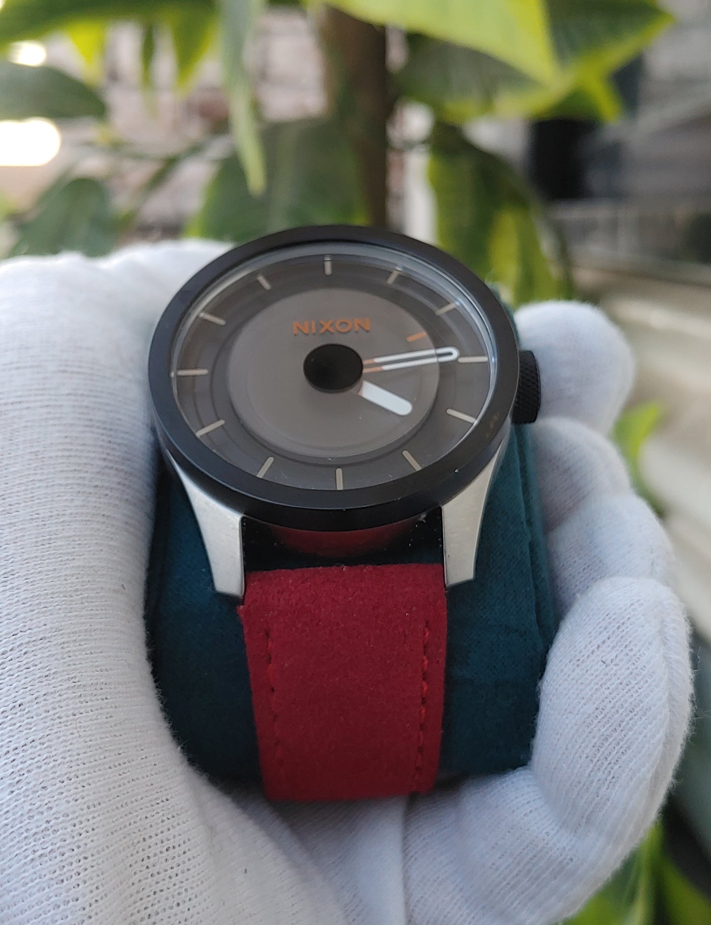 Nixon Transparent Second Indicator Watch