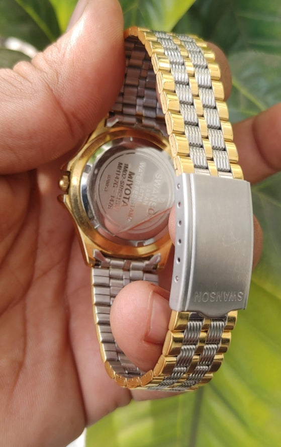 Swanson Two Tone MH147G Watch For Men