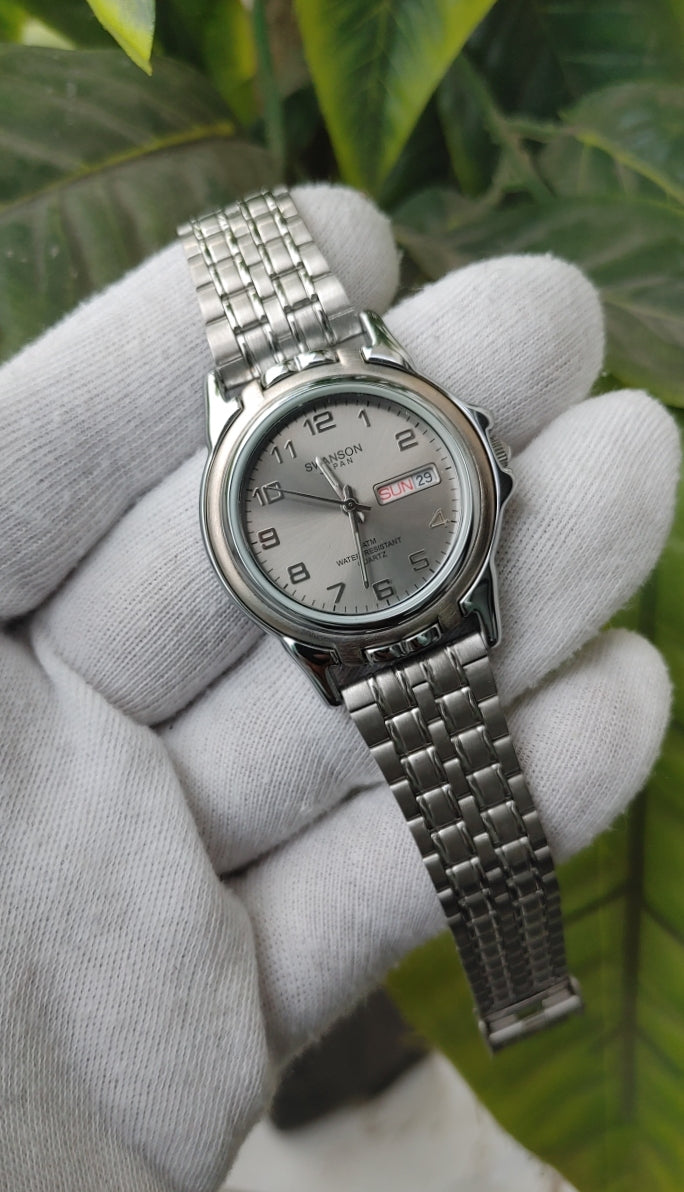 Swanson Quartz 5y23-8A60 Japan Watch