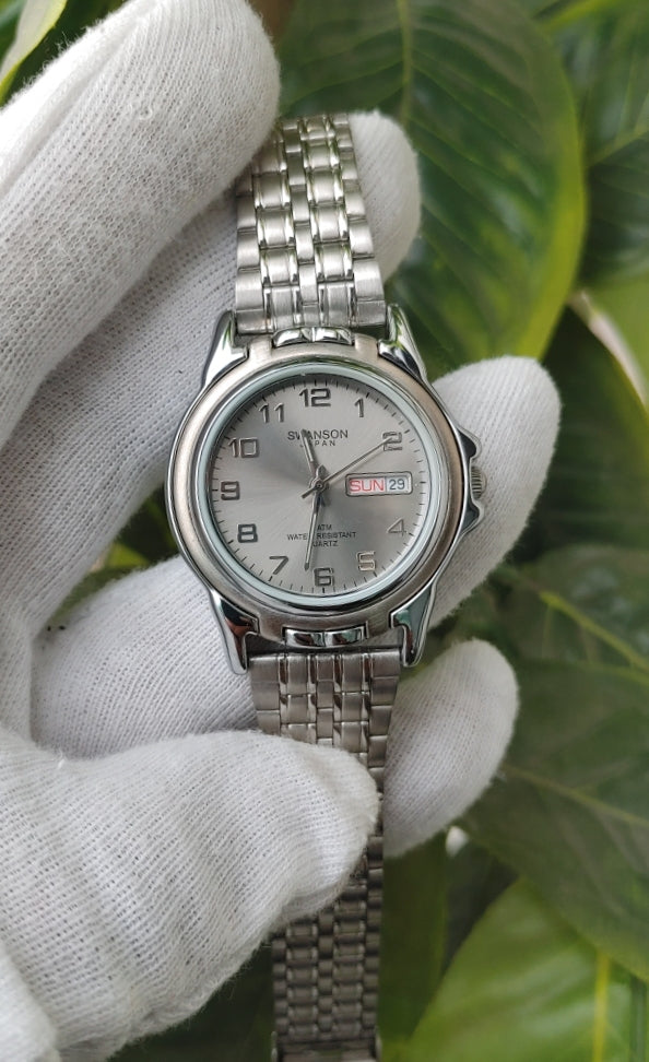 Swanson Quartz 5y23-8A60 Japan Watch