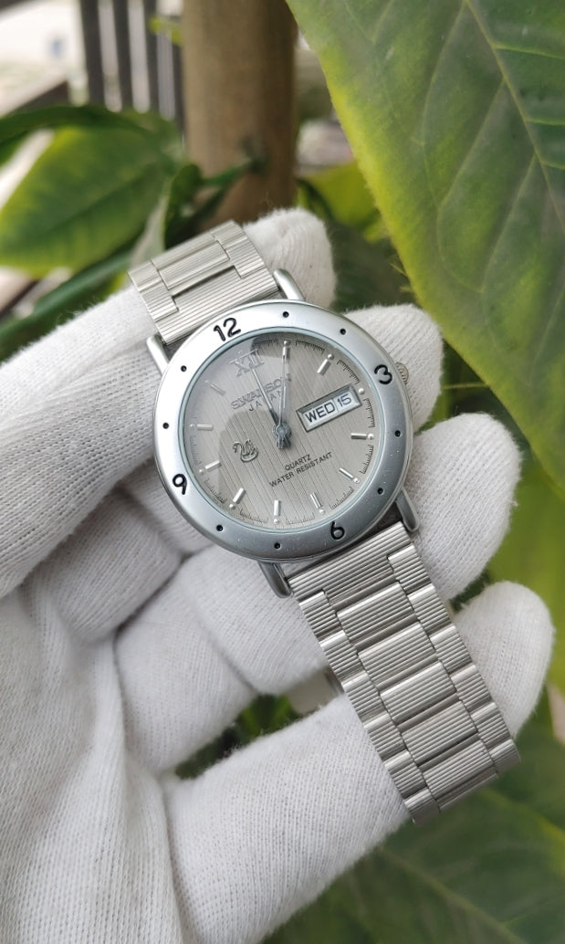 Swanson Quartz 5y23-8A60 Stainless-steel Watch For Men