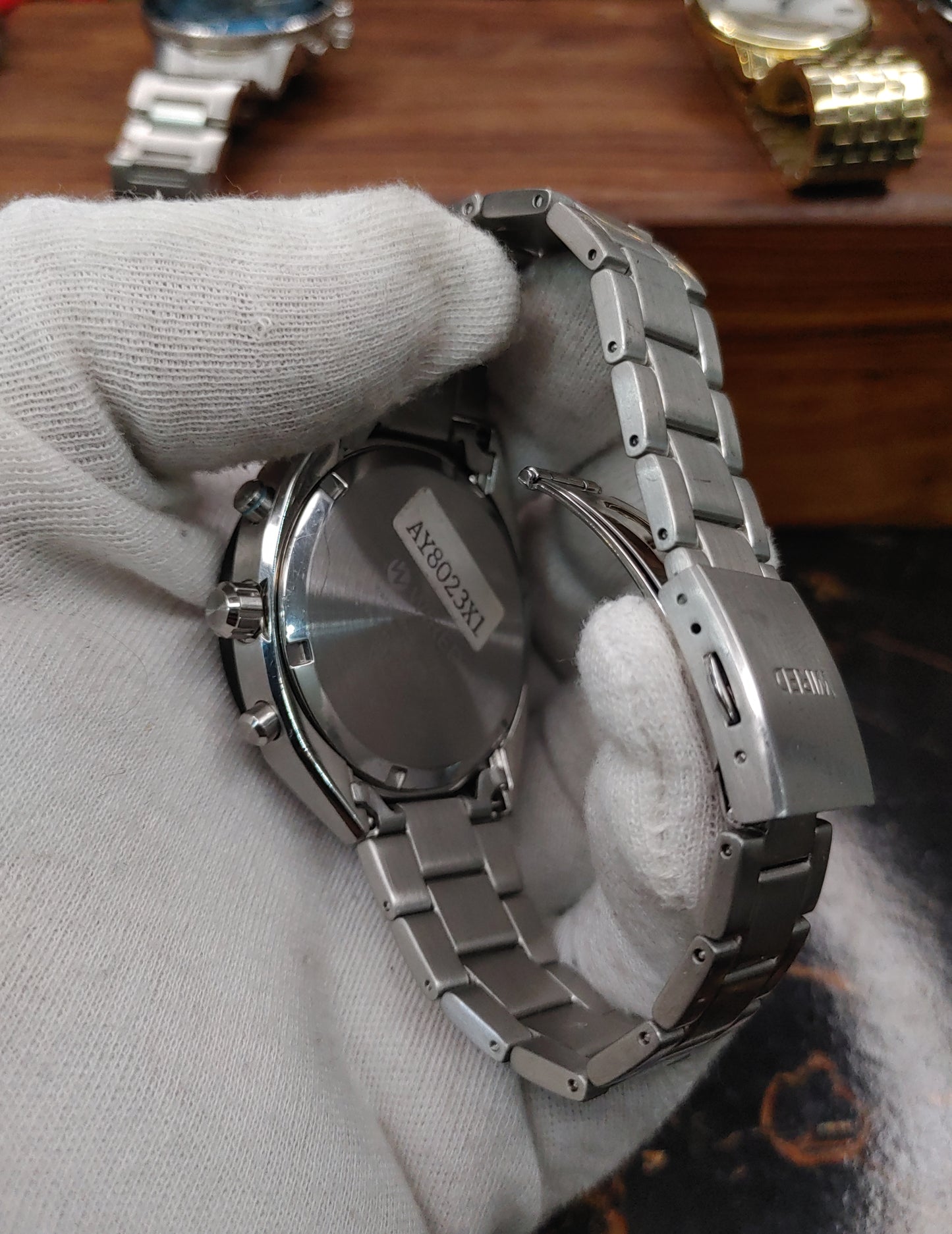 Wired Sports VK63-KM80 Black Dial Watch For Men