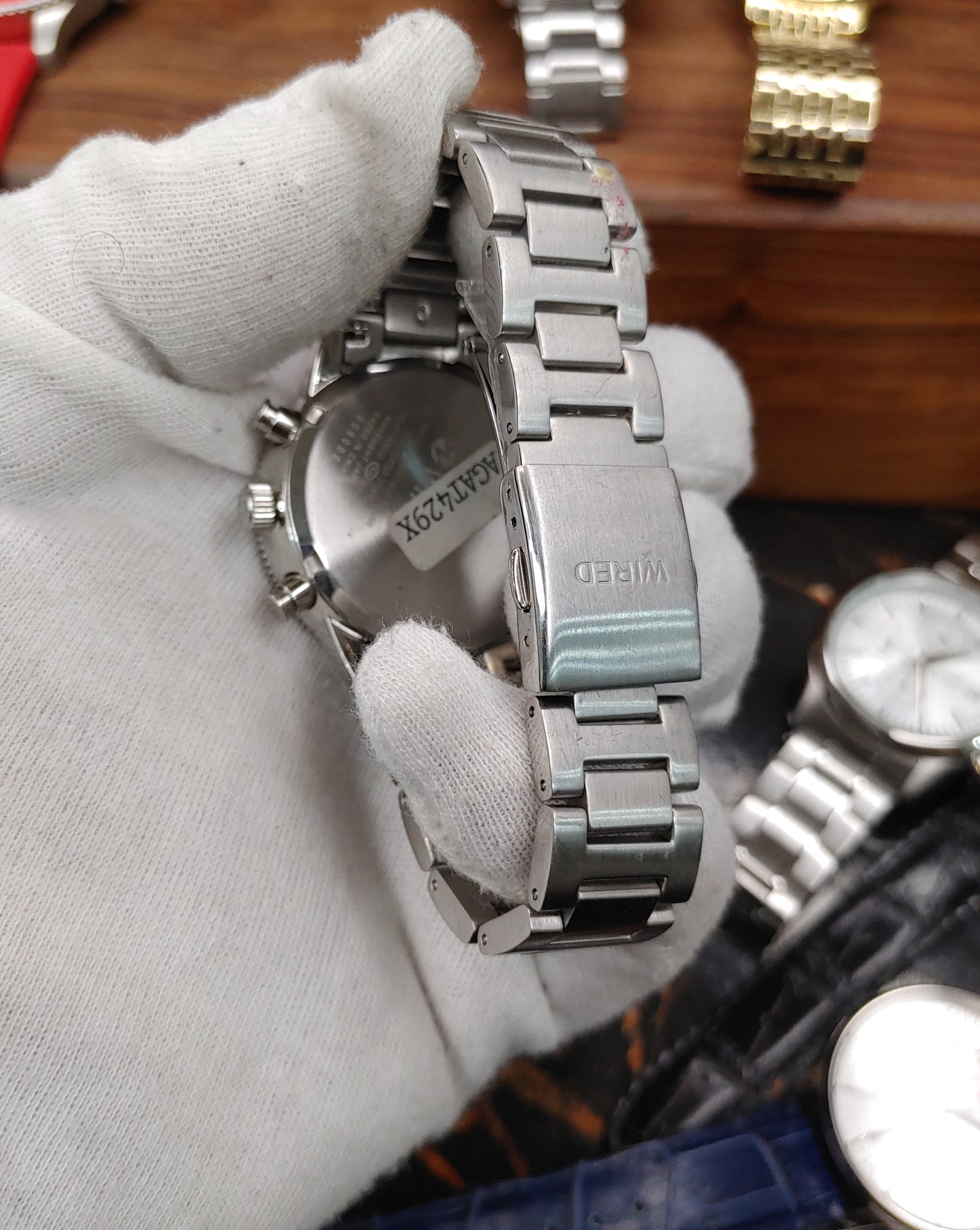 Wired VD57 KKE0 Watch by Seiko For Men