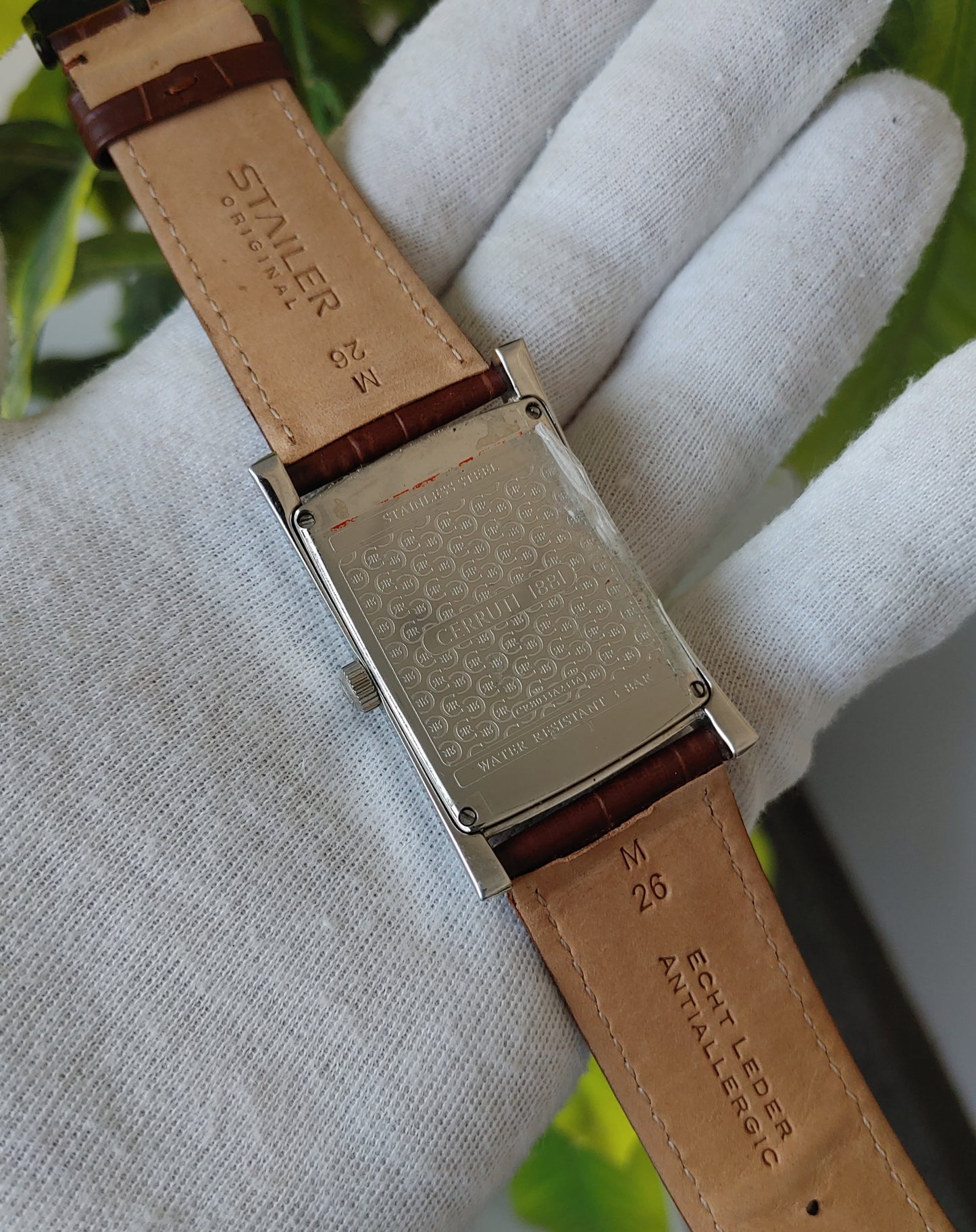 Cerruti RR 1881 Sqaure Dial Watch
