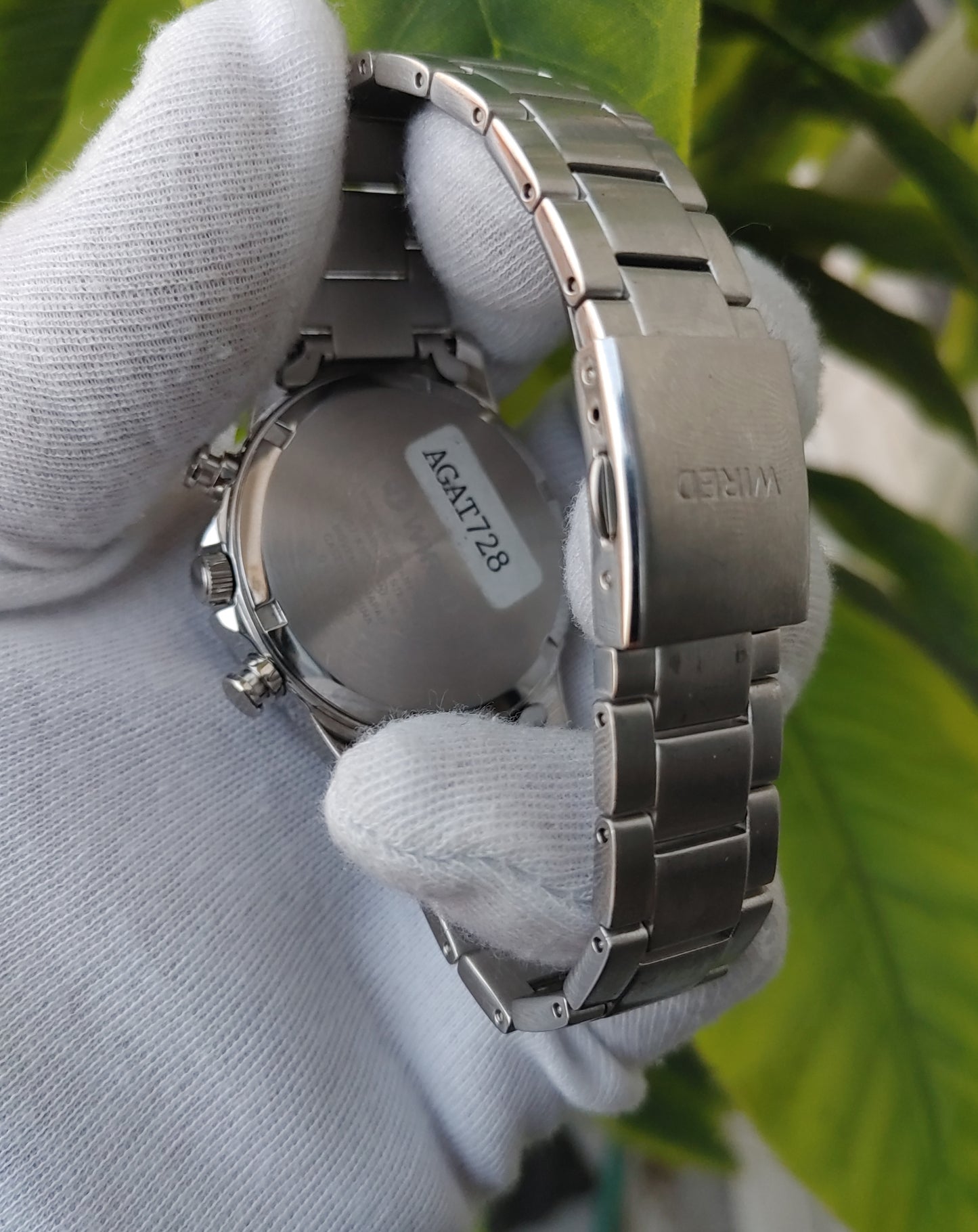 Alba RM361HX9 Orange Dial Watch