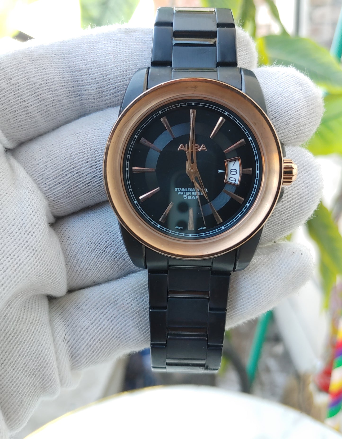 Alba Black 110050 Watch For Men