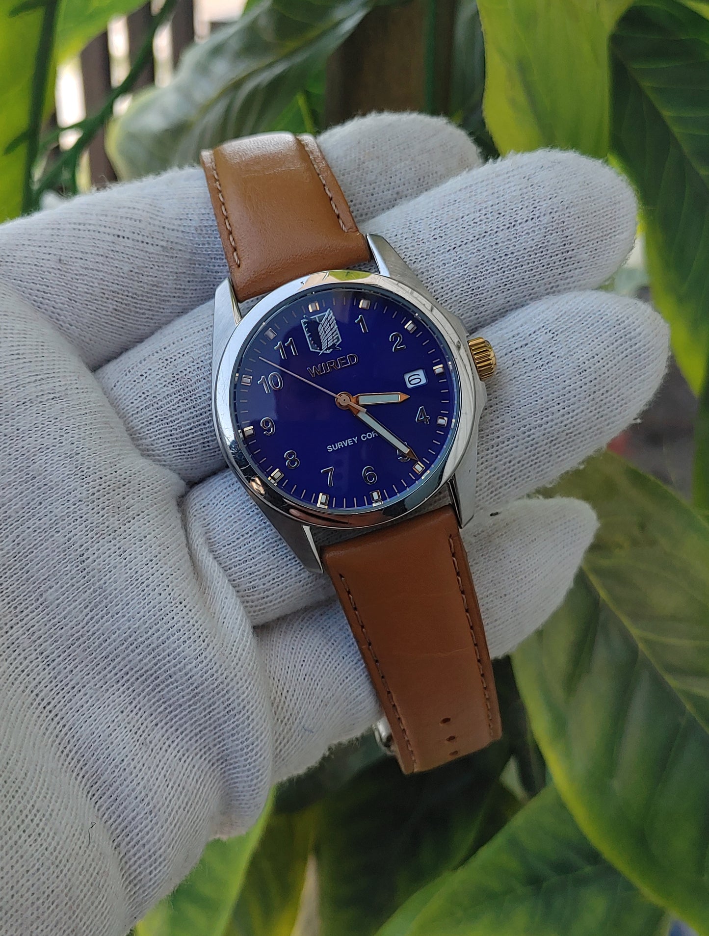 SEIKO WIRED x Attack on Titan Eren Signature Model Watch limited-edition