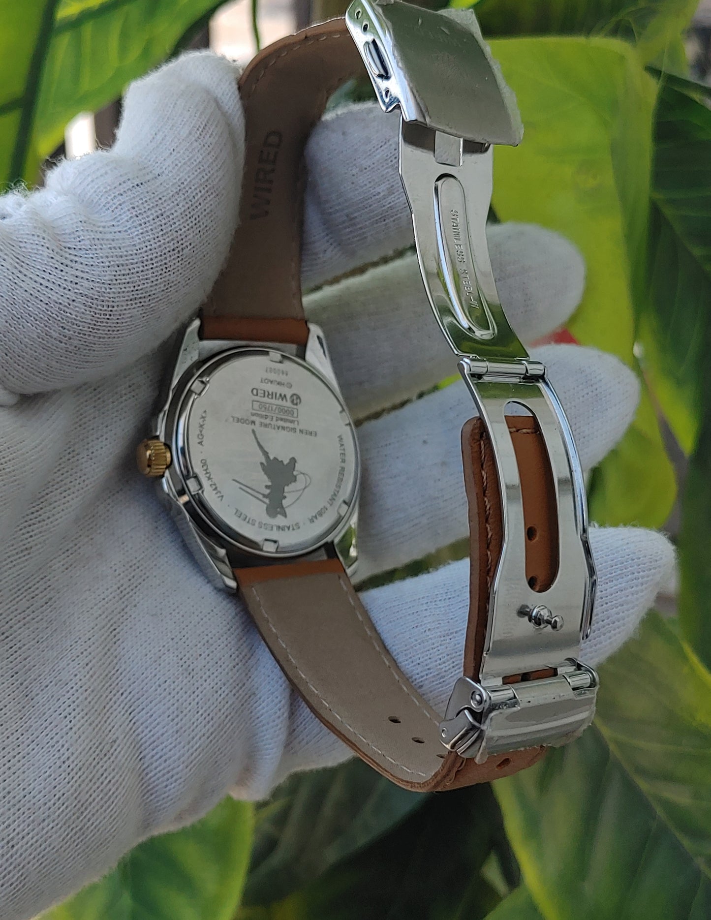 SEIKO WIRED x Attack on Titan Eren Signature Model Watch limited-edition