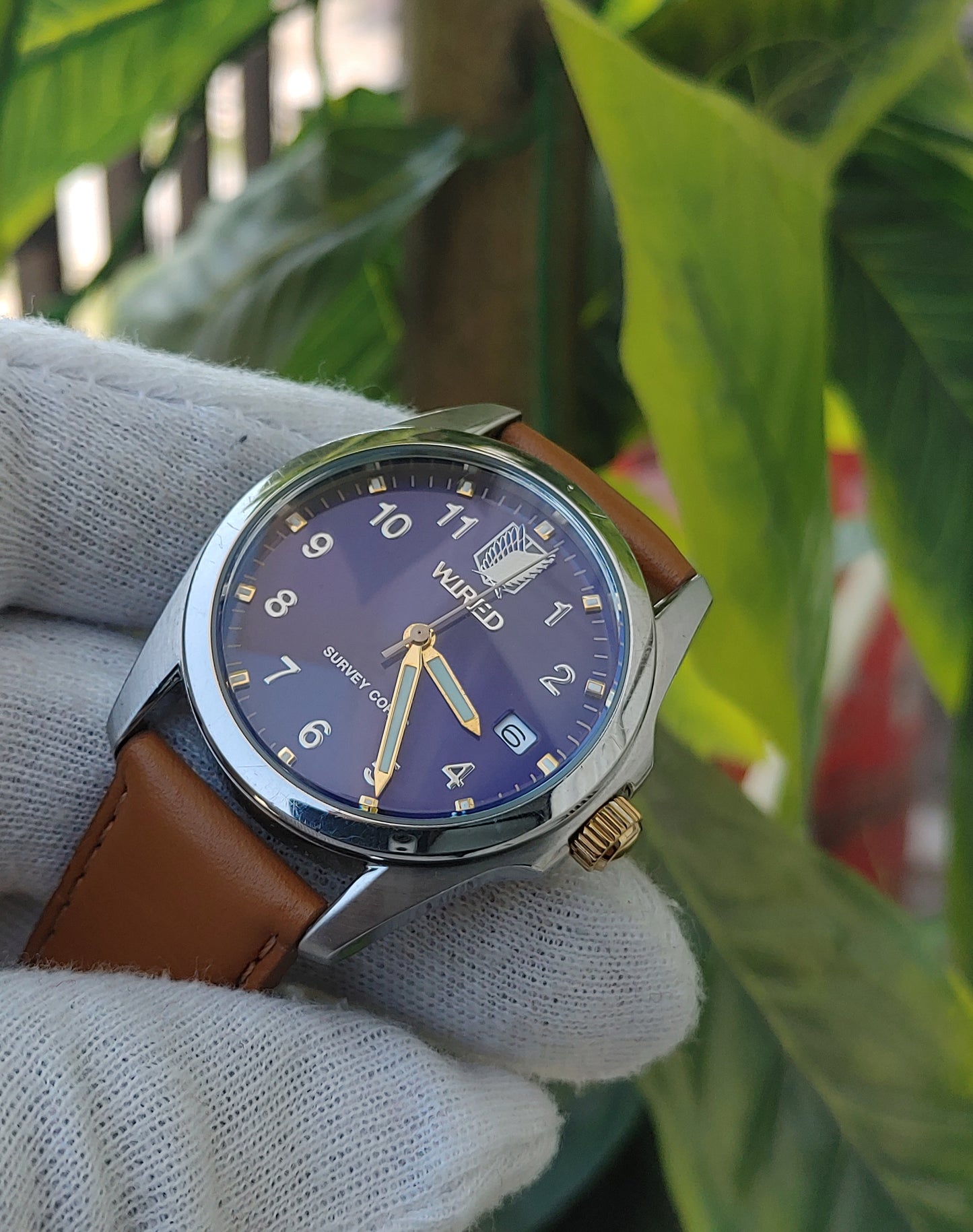 SEIKO WIRED x Attack on Titan Eren Signature Model Watch limited-edition
