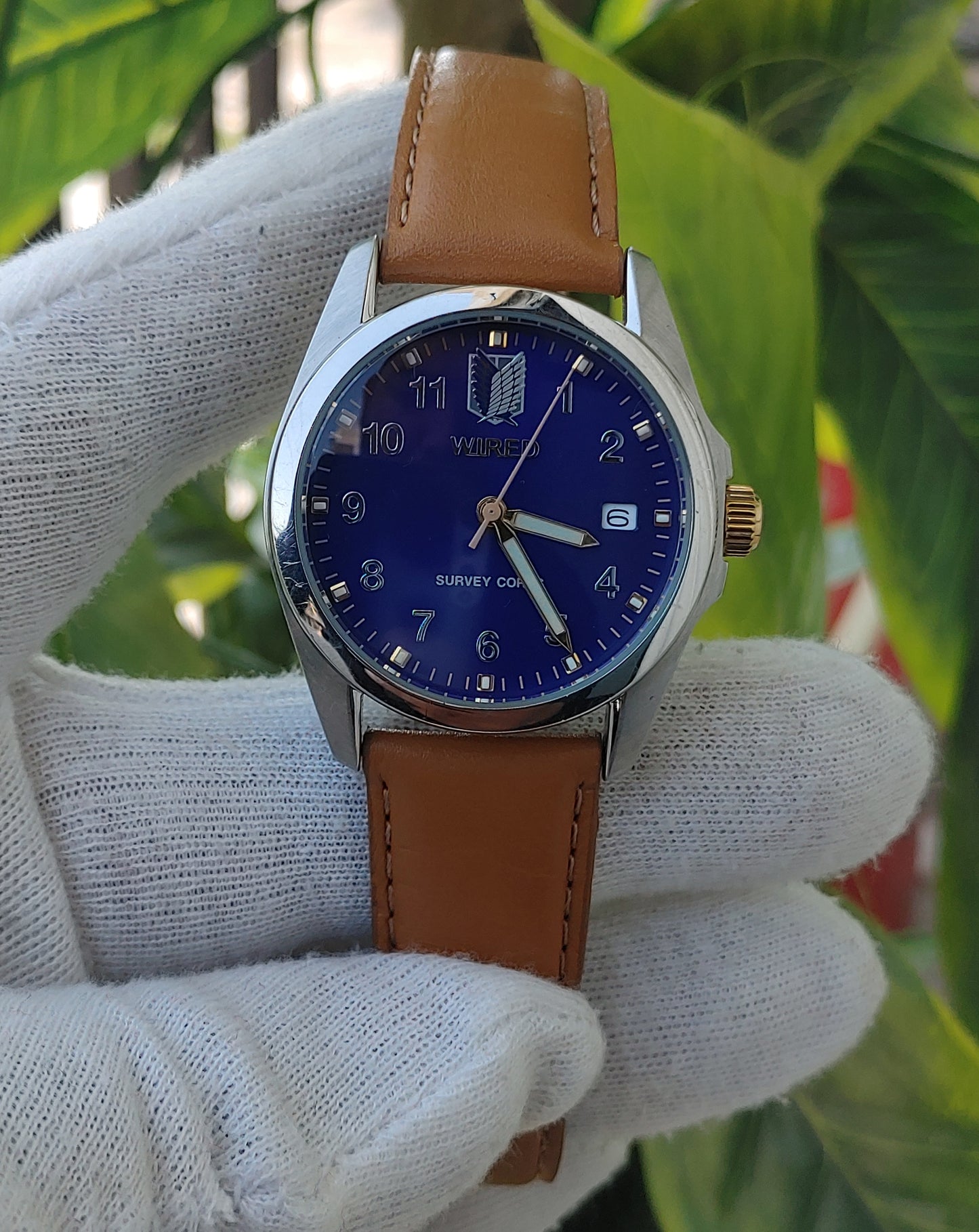 SEIKO WIRED x Attack on Titan Eren Signature Model Watch limited-edition