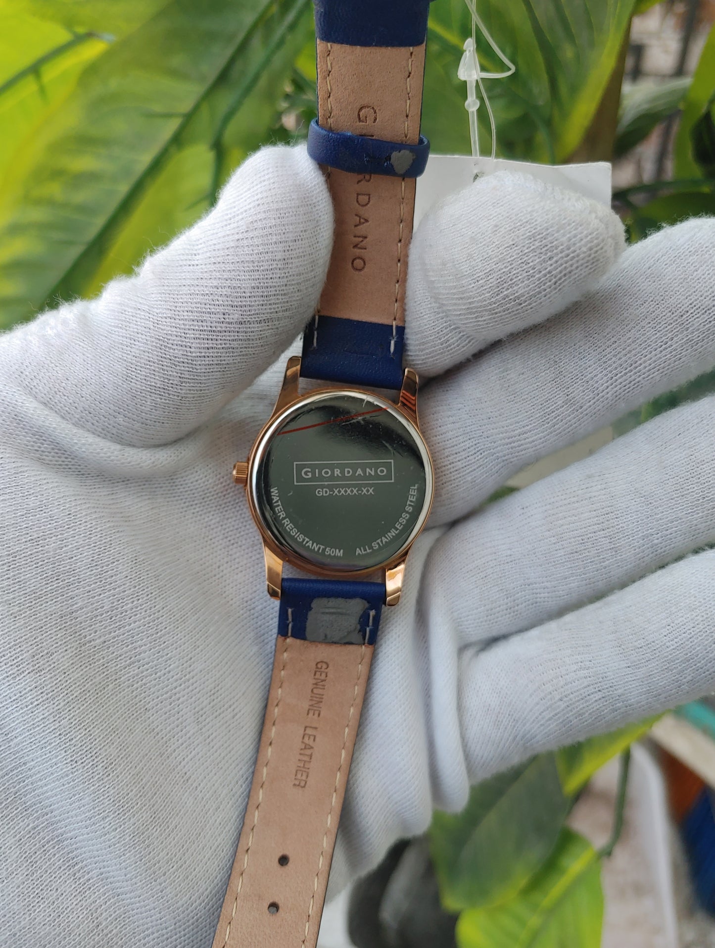 Giordano Watch For Women Leather Strap