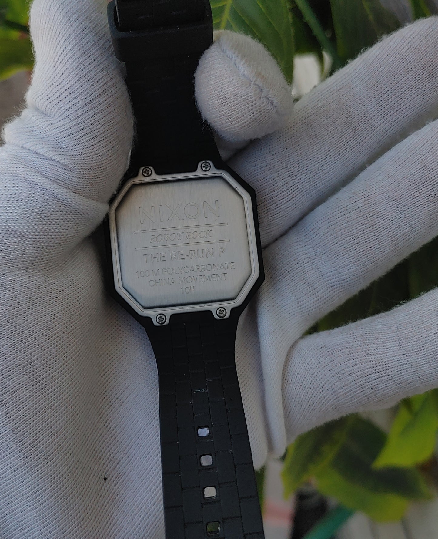Nixon Rubber Re-Run Sports Watch