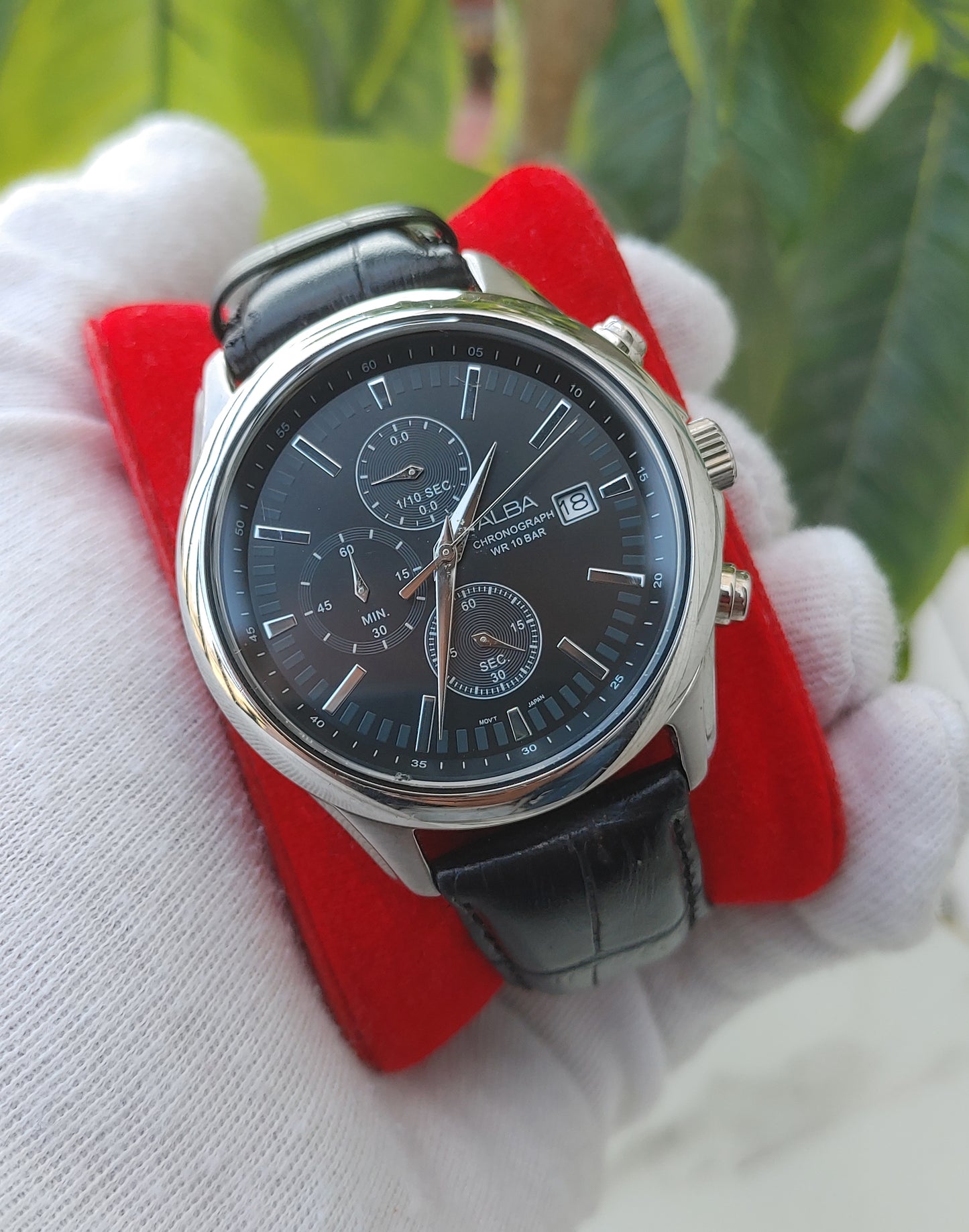 Alba AM3699X1 Chronograph Stainless Steel Men's Watch