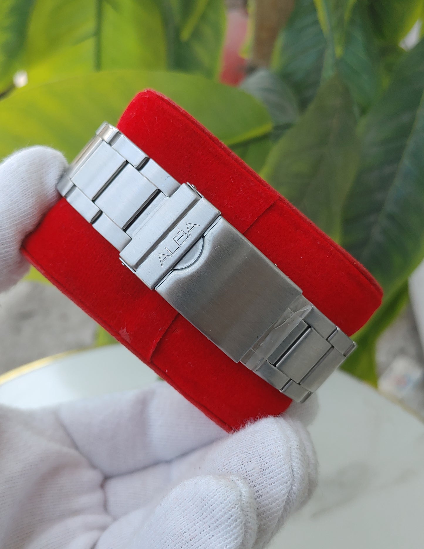 Alba Men Chronograph Stainless Steel Watch VD53-X095GRYS