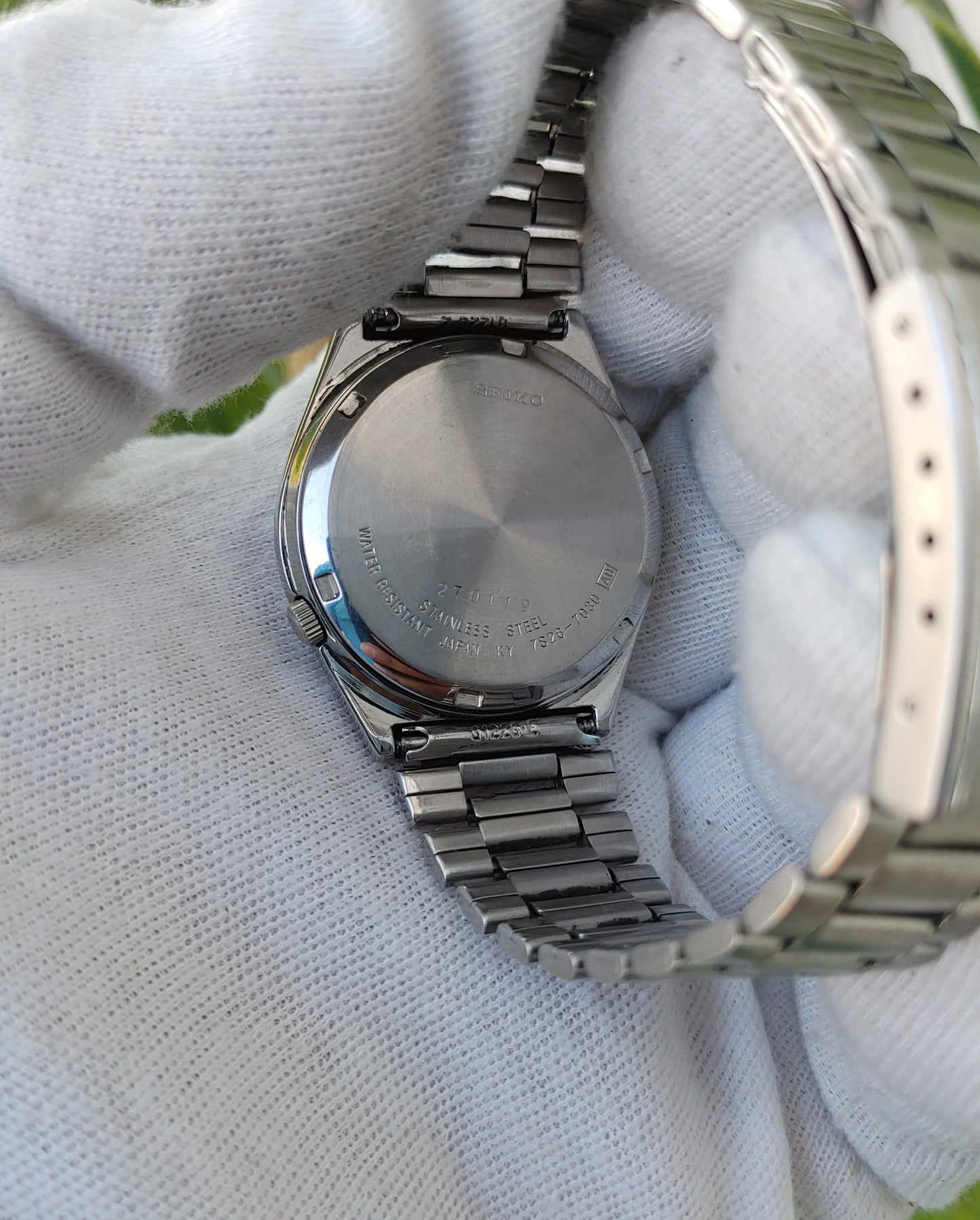 Seiko 5 Automatic 7S26-6000 Men's Wrist Watch – Day-Date, Japanese Movement