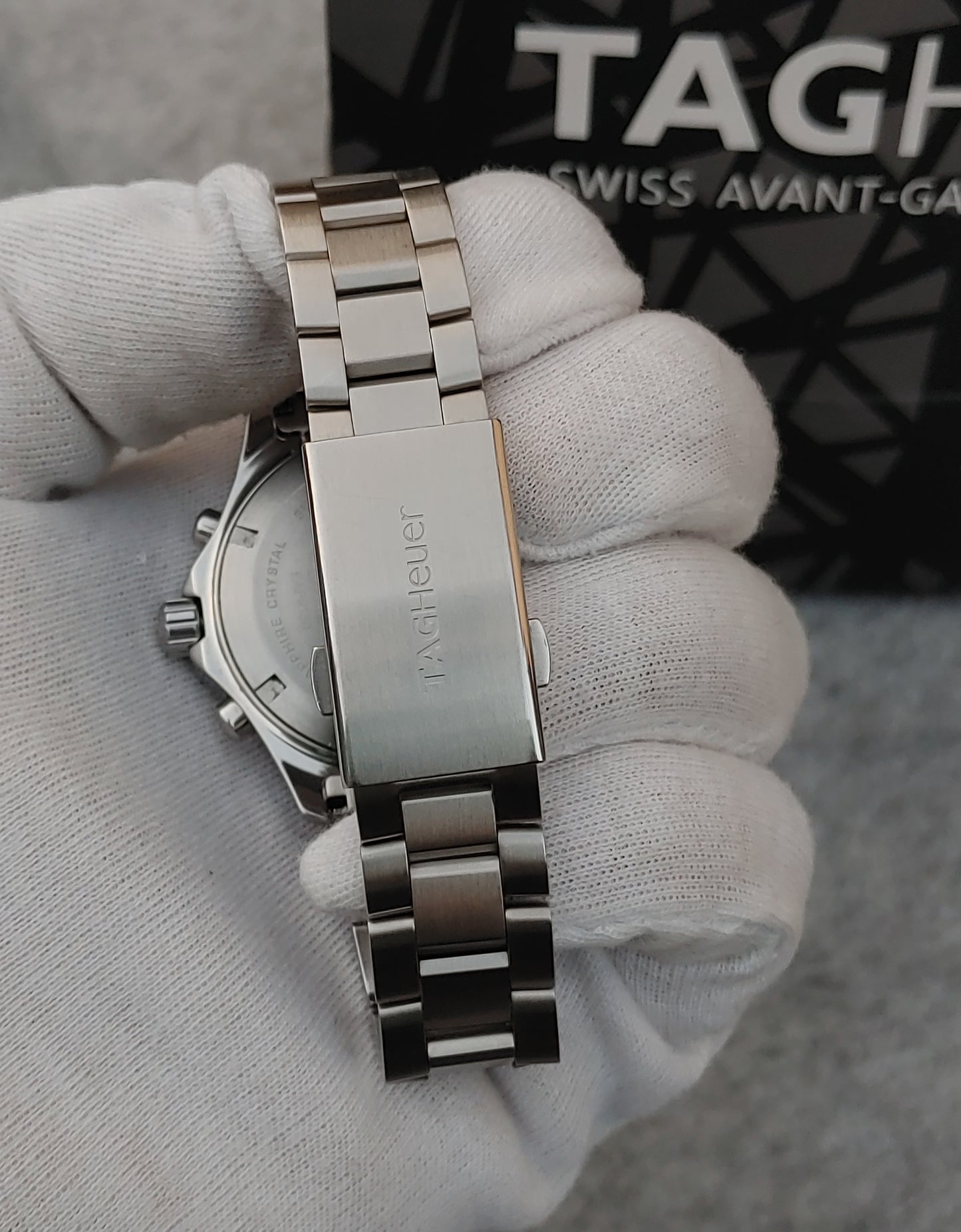 TAG Heuer Aquaracer Grande Date Chronograph Men's Watch CAF101F.BA0821 - Luxury Sports Timepiece