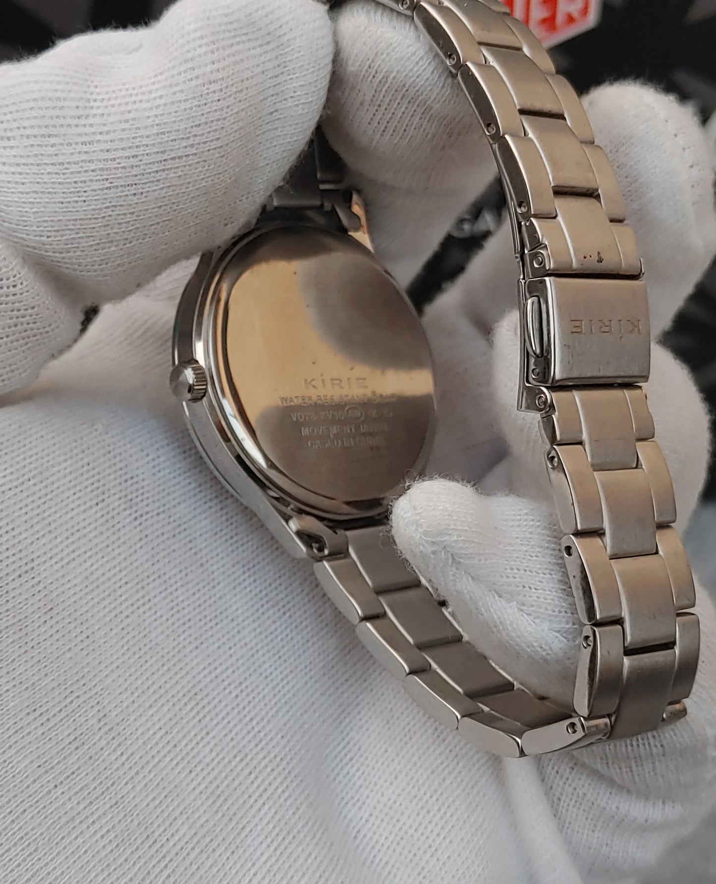 KiRIE AANT705 Black Dial Quartz Watch – Elegant Japanese Minimalist Design