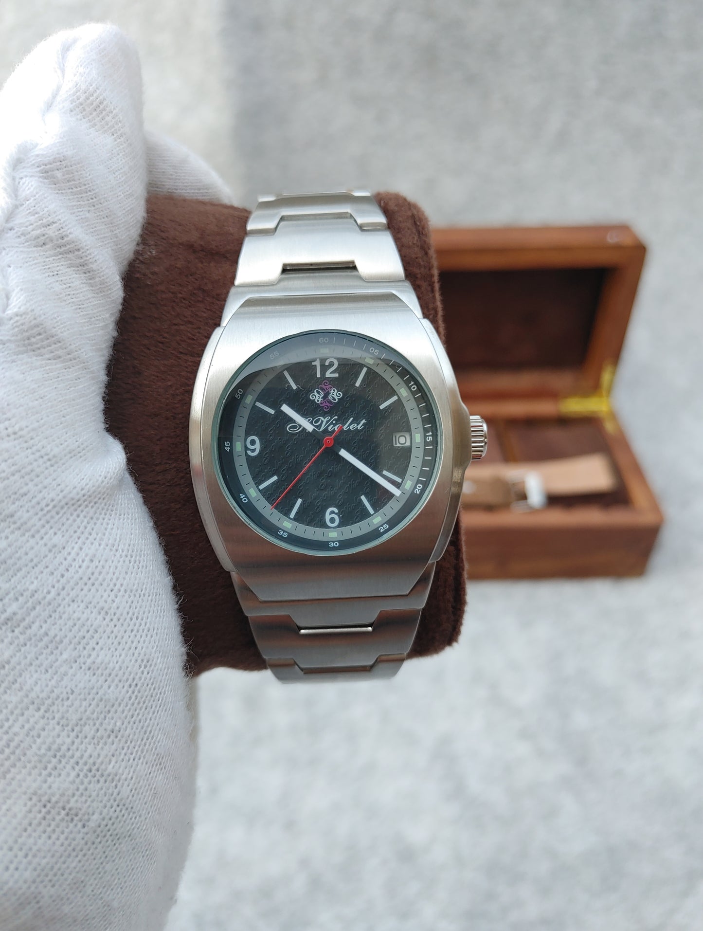 J.Violet Automatic Watch