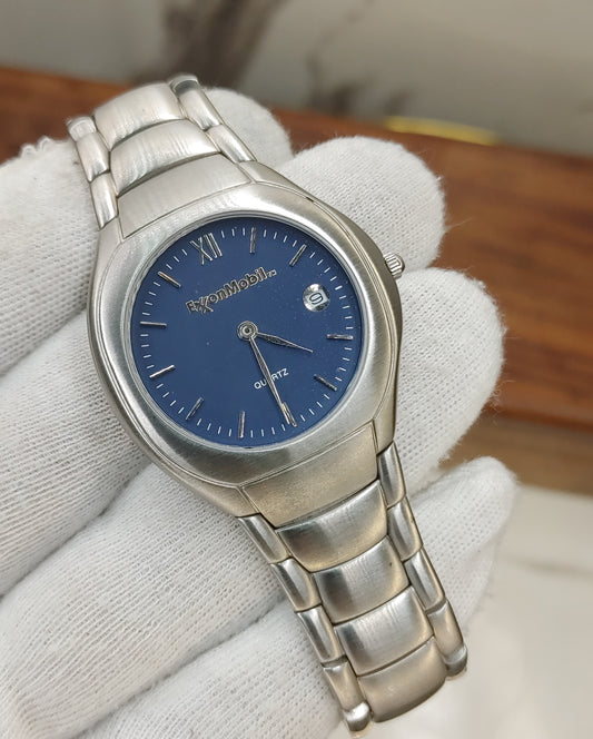 Exxon Mobil Quartz Vintage Men's Watch