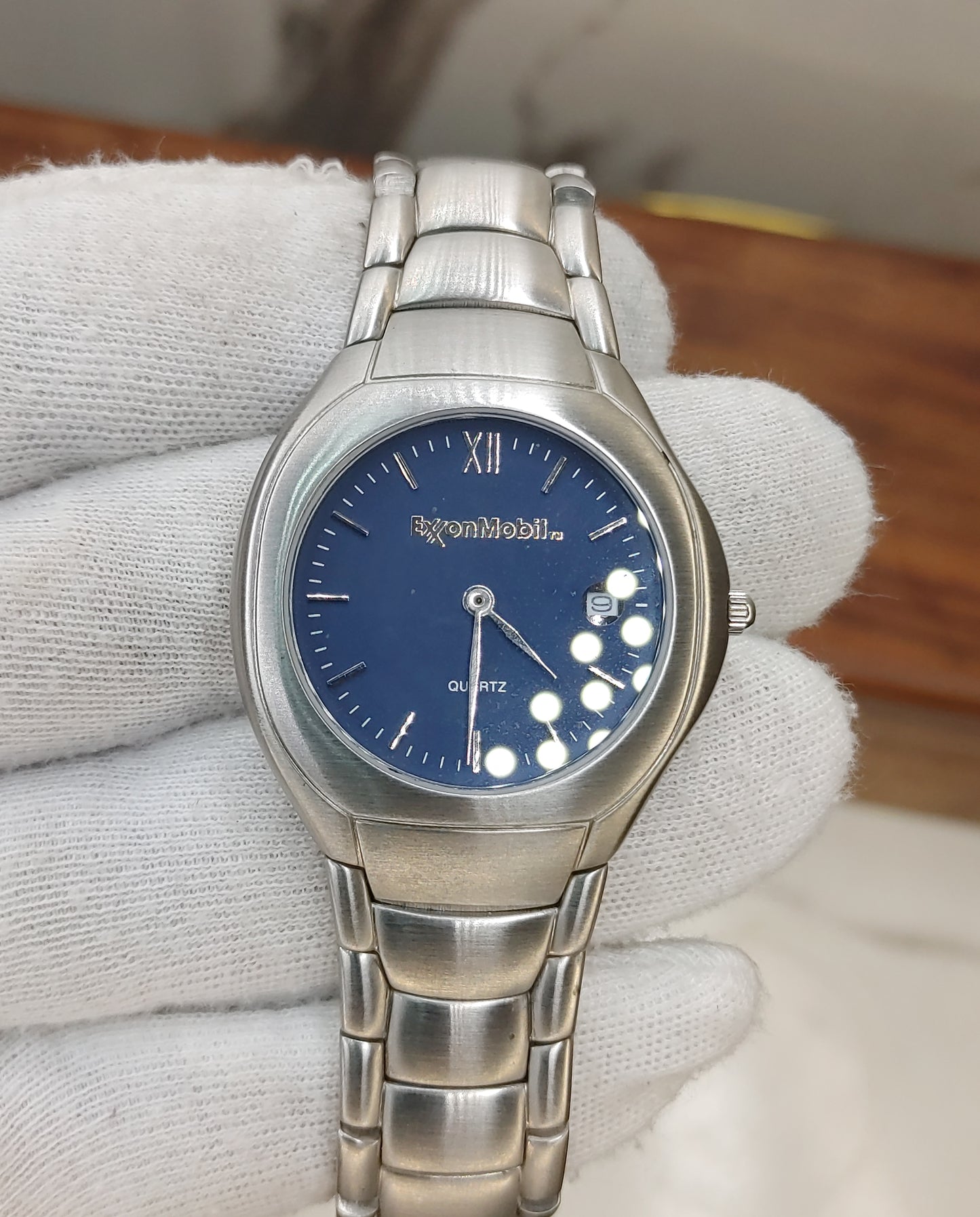 Exxon Mobil Quartz Vintage Men's Watch