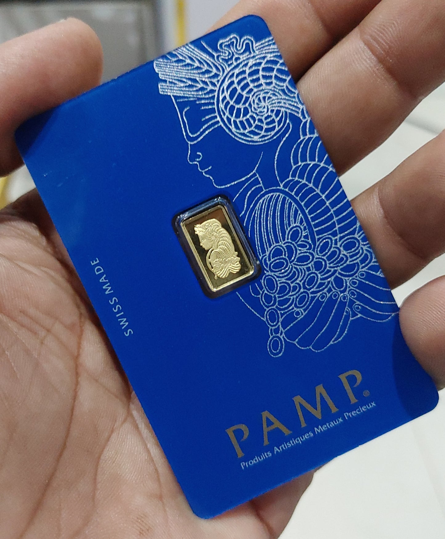 PAMP 1 Gram 24K Pure Gold Bar – Swiss Made