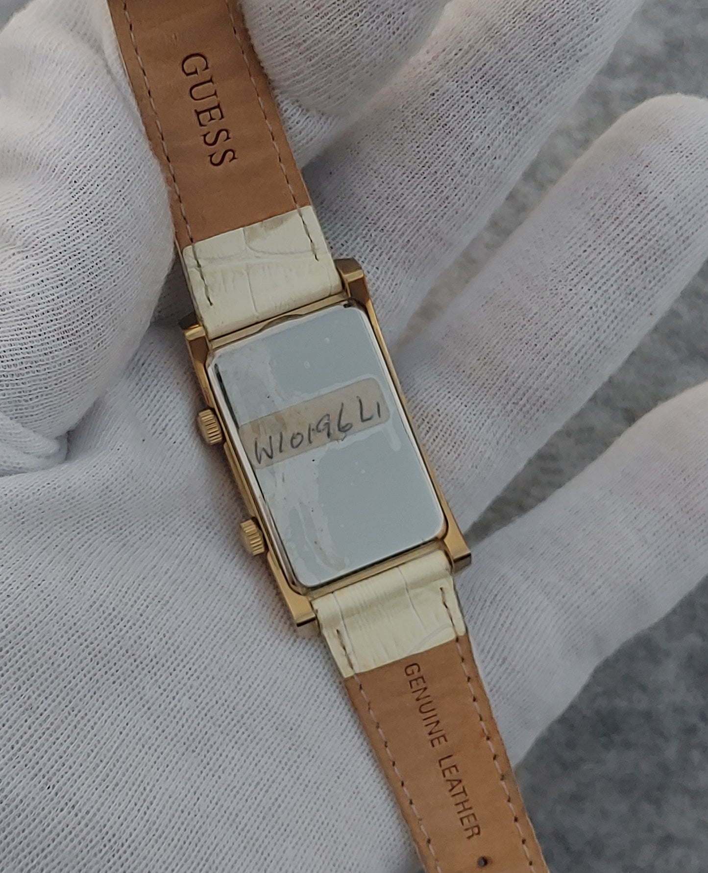 Unisex GUESS GC Collection Tank Dual Time Seconds Watch GC25500