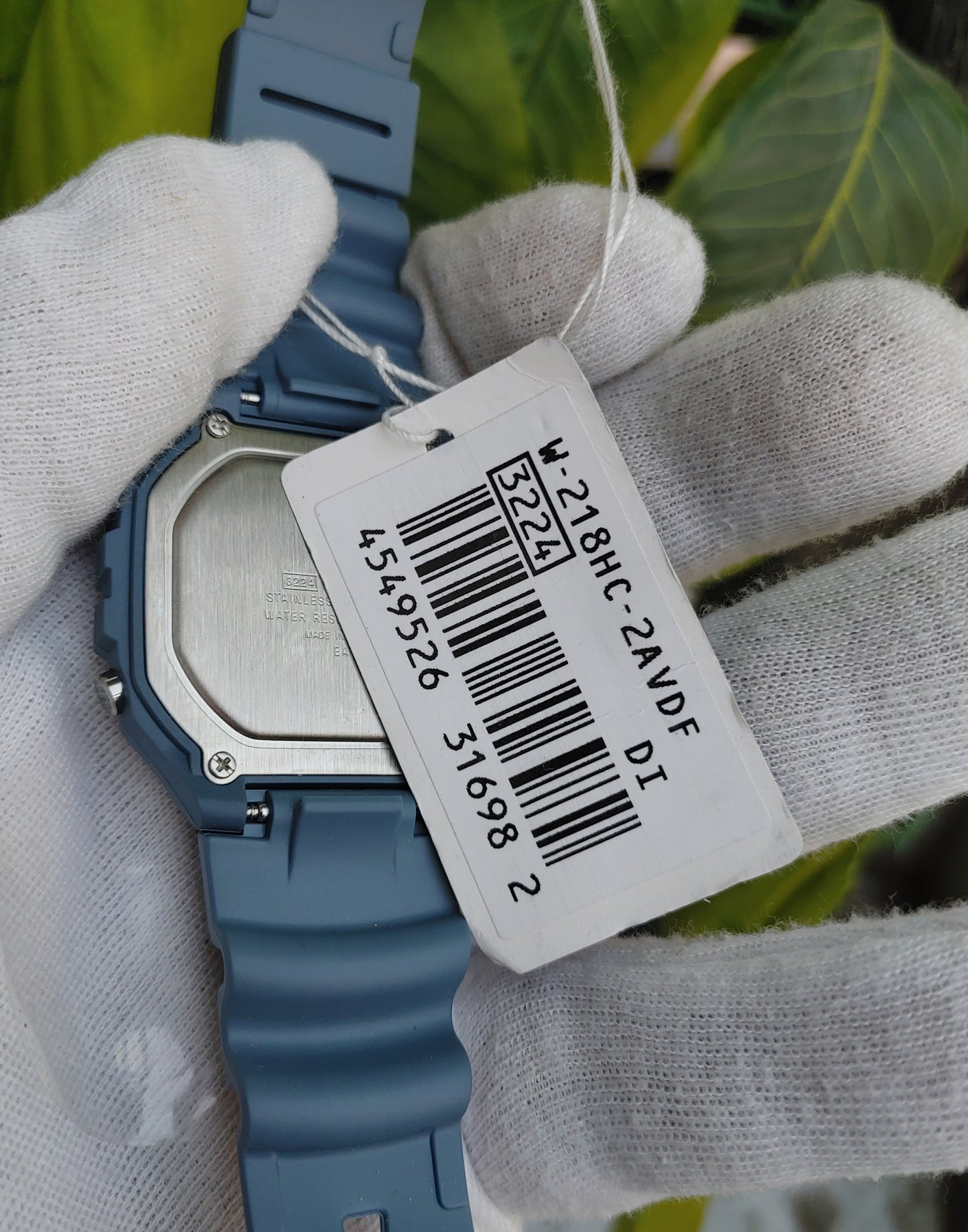 Casio W-218HC-2AVDF Digital Watch - Bold Blue, Rugged Design, Water-Resistant