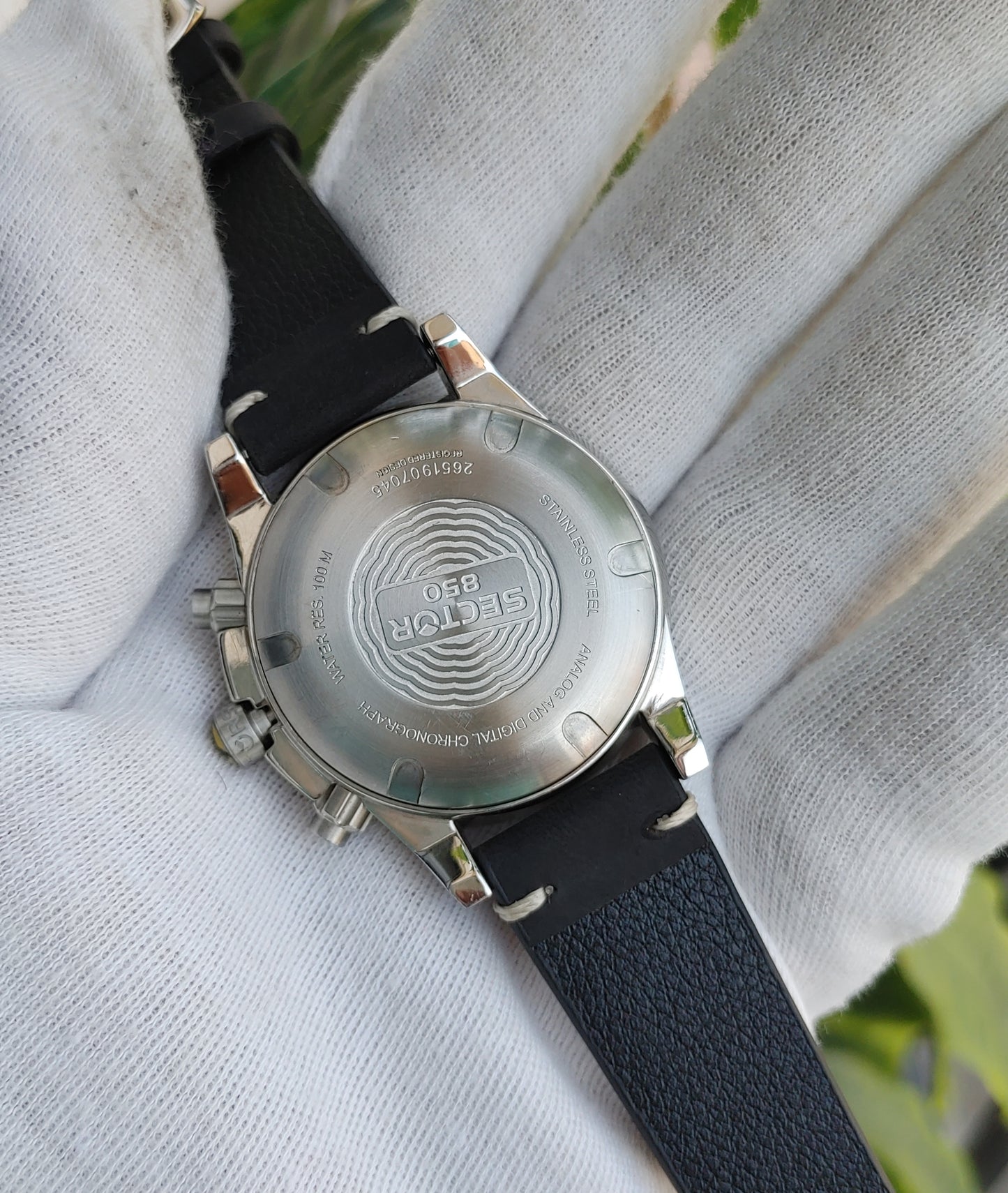 Sector 850 Dual Time Men's Watch