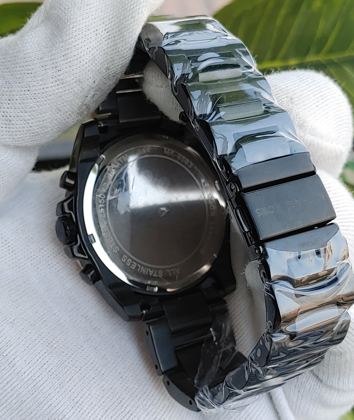 Michael Kors Brecken MK8583 Men’s Chronograph Watch – Black Dial with Stainless Steel Bracelet