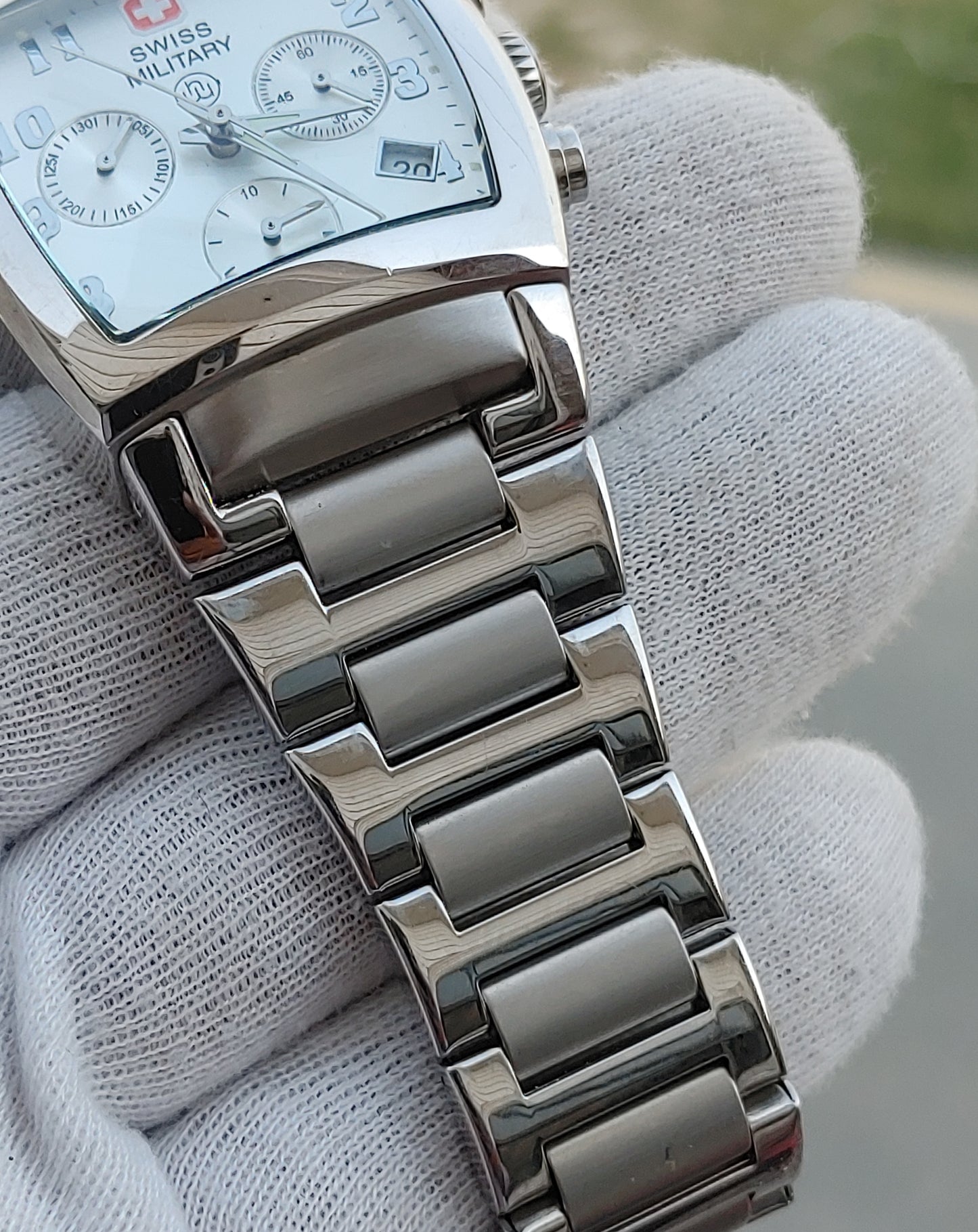 Swiss Military 6-590 Men's Swiss Made Stainless Steel Watch – Premium Analog Timepiece