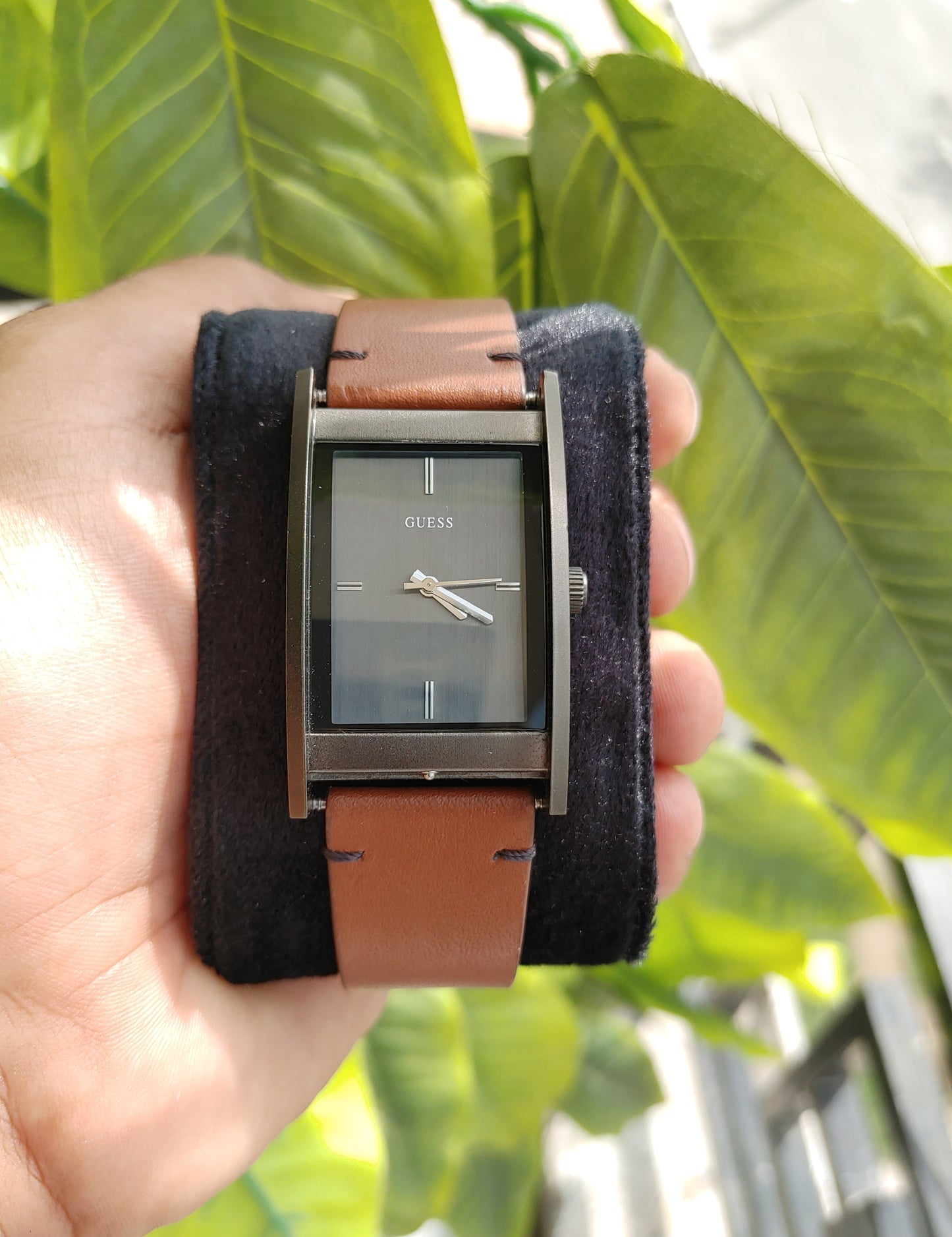 Guess Vintage Sqaure Dial Watch For Men