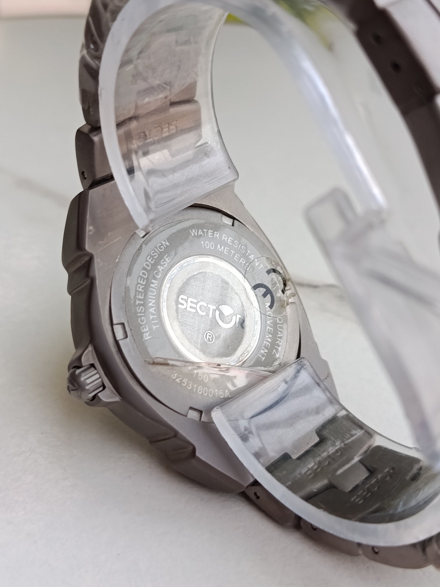 Sector 160 Swiss Made Titanium Men's Watch - 3253160015A