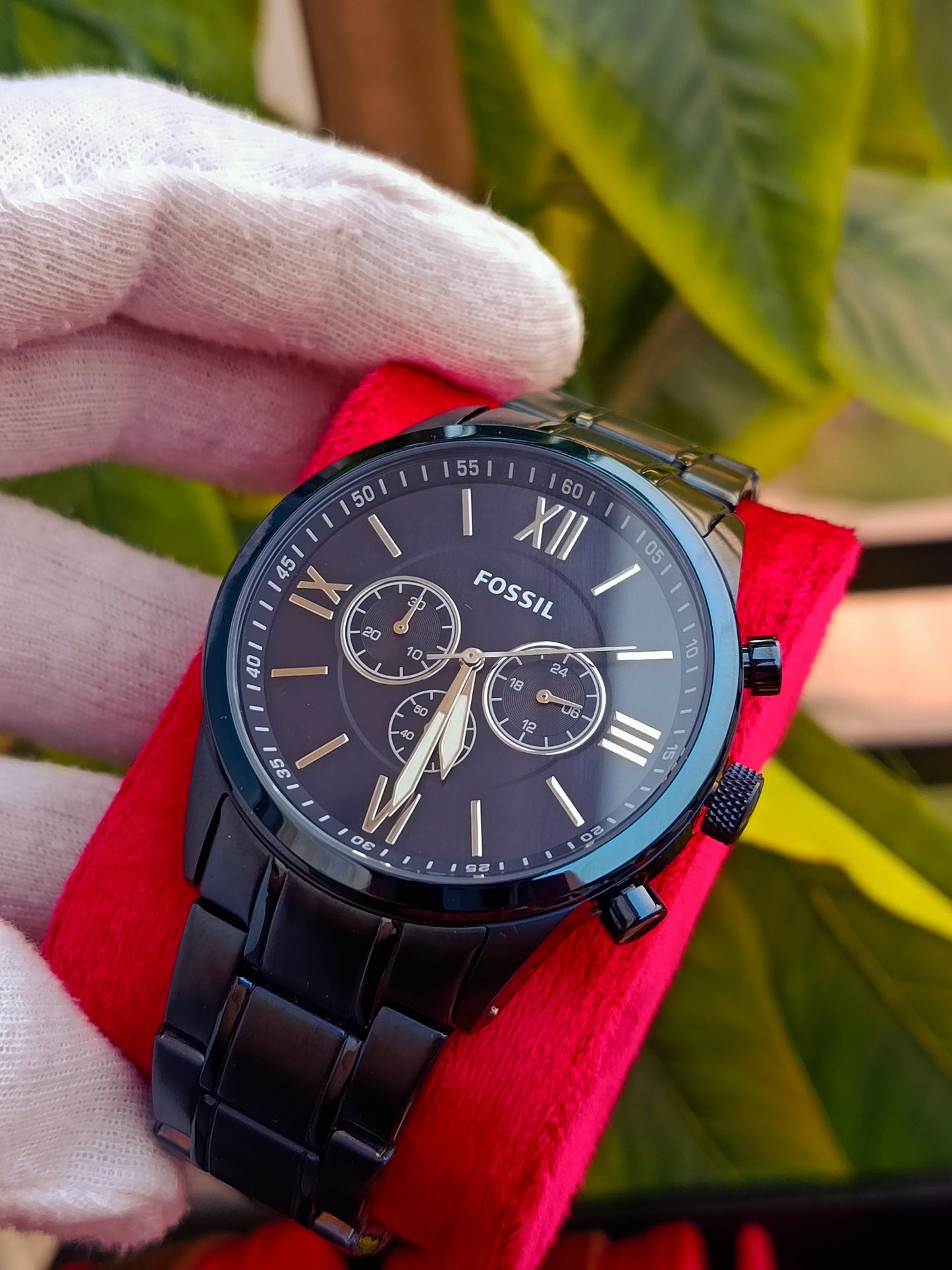 Fossil BQ2191 Blue Dial Men's Watch | Premium Stainless Steel Timepiece