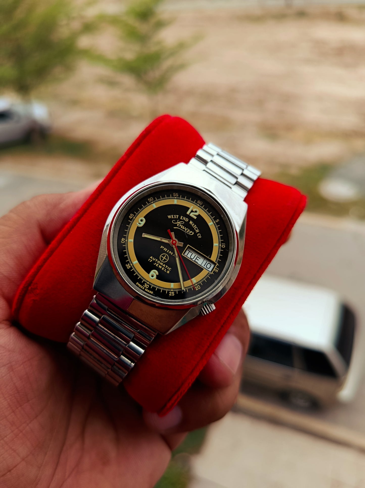 West End Sowar Prima K4740 – Vintage Swiss ETA Mechanical Watch