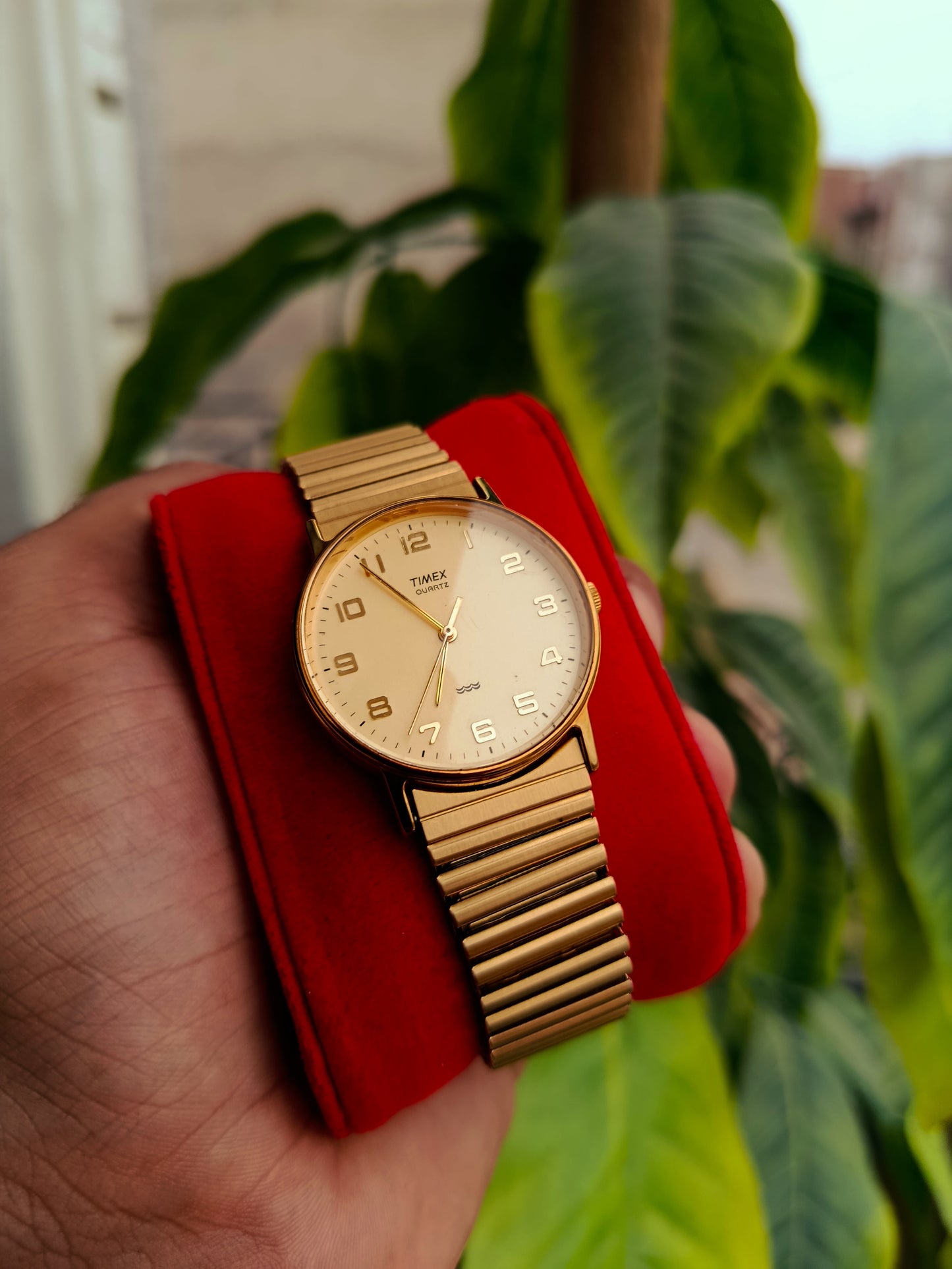 Timex Men’s Gold Tone Round Classic Analog Watch – Elegant Dress Watch