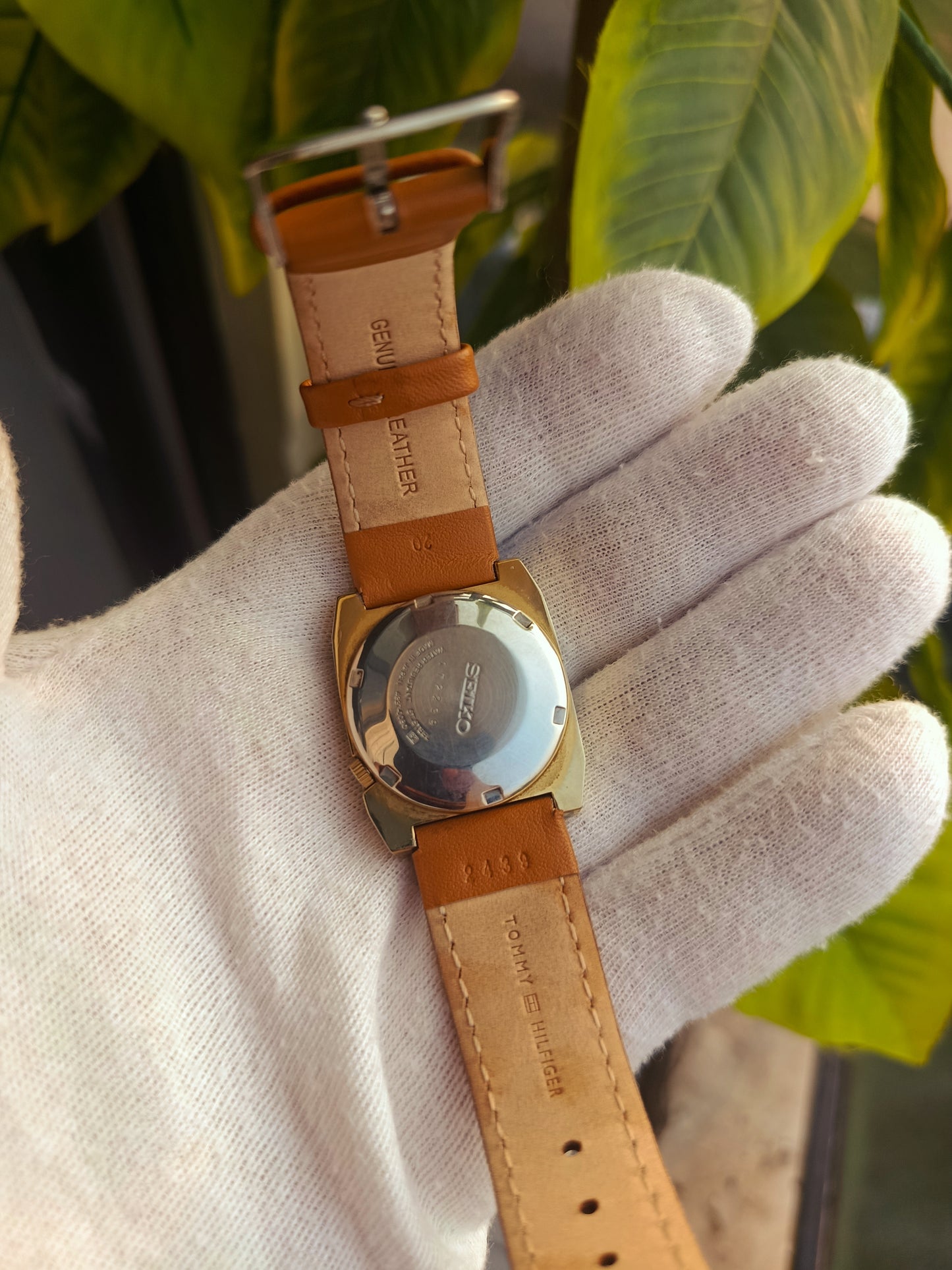 Seiko 5 Square Dress Automatic Watch SNY350J1 - Vintage Pre-Owned Japan Made