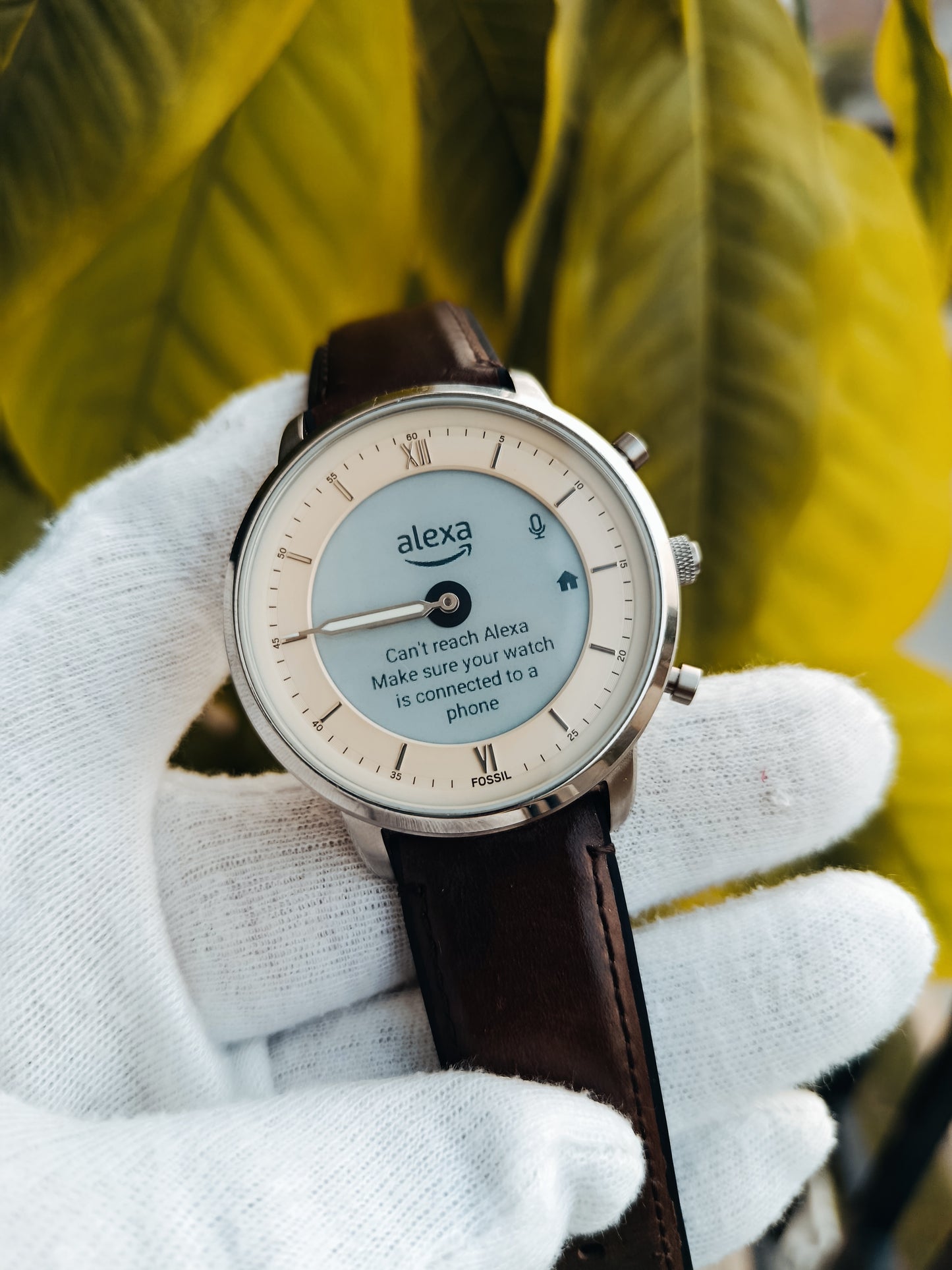 Fossil Neutra Gen 6 Hybrid Smartwatch – Medium Brown Leather Strap