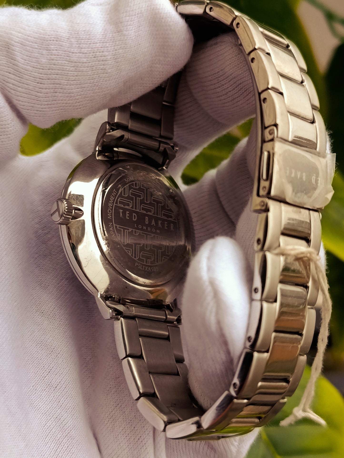 Ted Baker London Blue Dial Stainless Steel Men's Watch